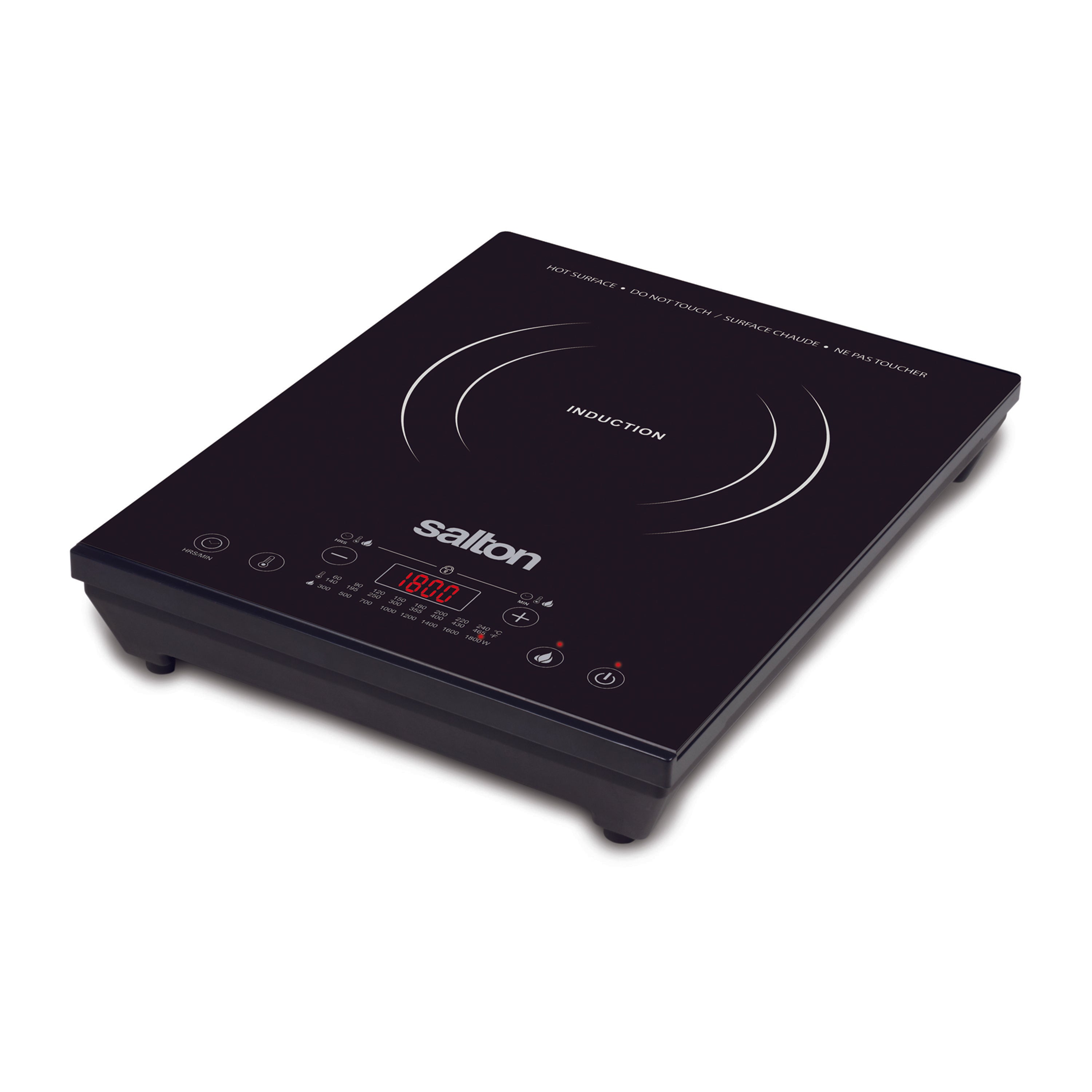 Salton Induction Cooktop With Temperature Probe-Cooktop-DECOROLALA