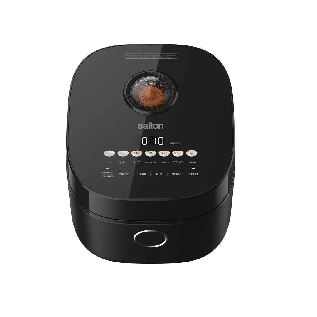 Salton Micom Rice Cooker 12 Cup - Black-Rice Cookers-DECOROLALA