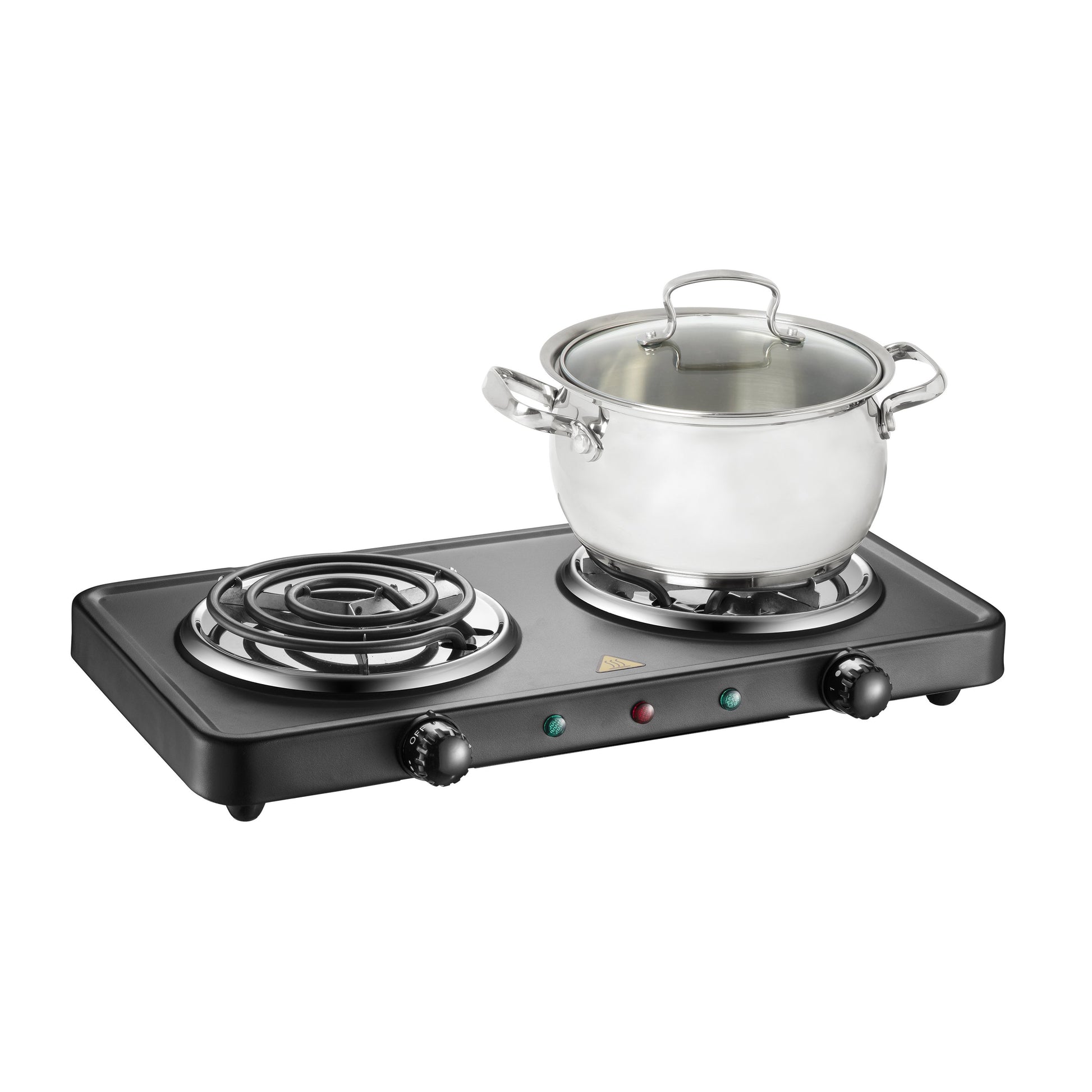 Salton Portable Double Cooktop - 2 Coil-Cooktop-DECOROLALA