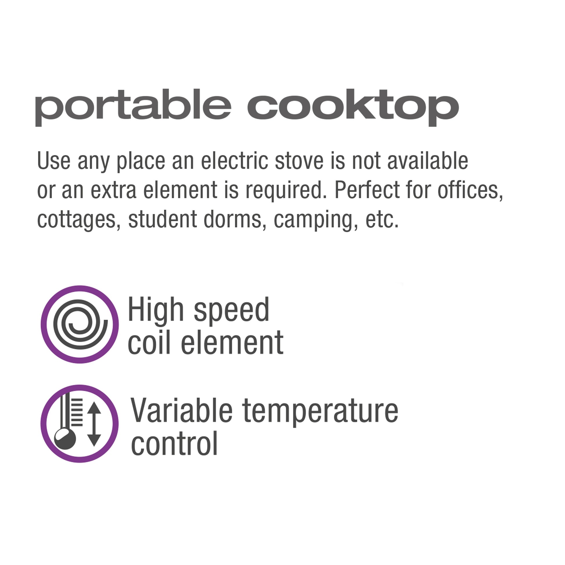 Salton Portable Double Cooktop - 2 Coil-Cooktop-DECOROLALA