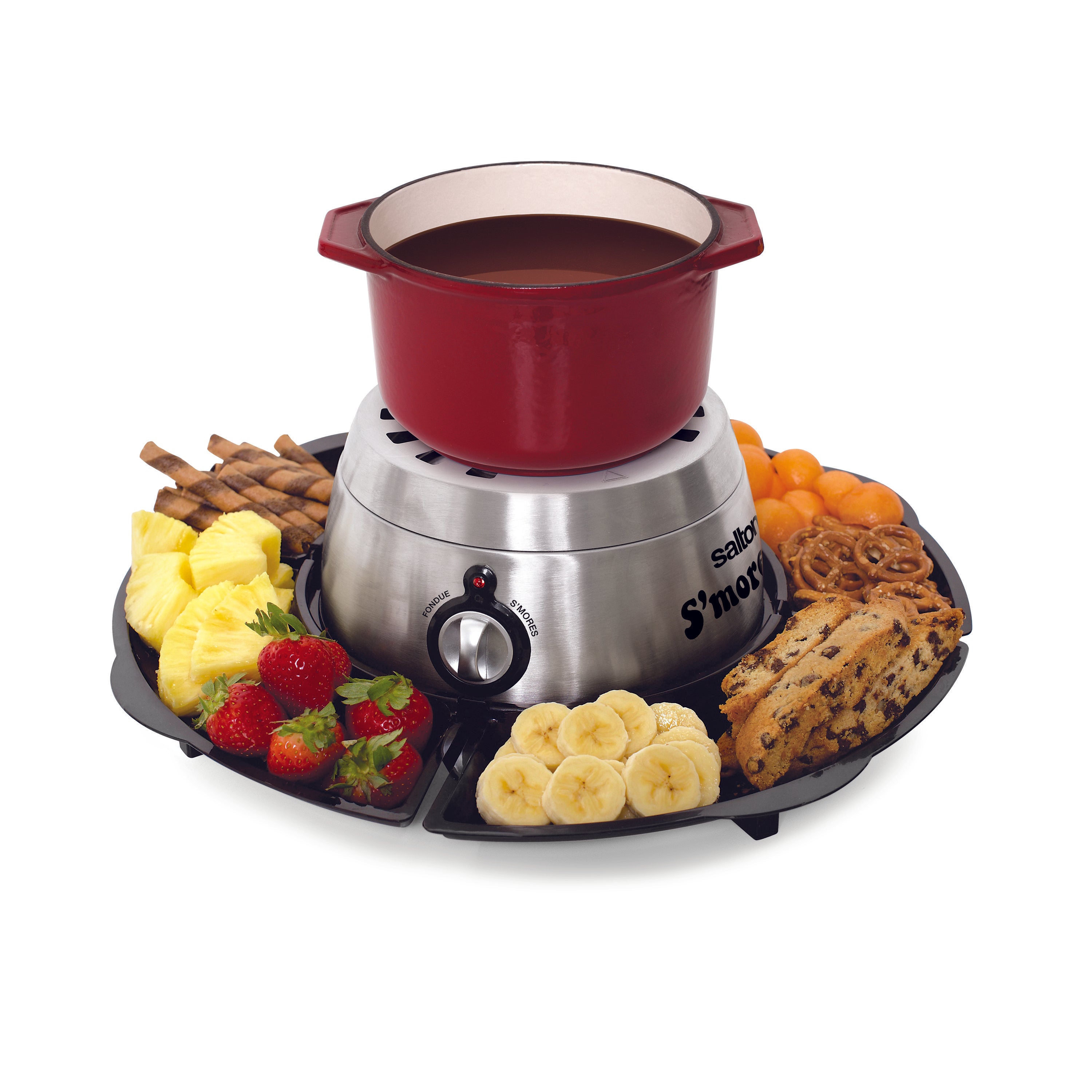 Salton S'Mores & Fondue Maker-Fondue Pots & Sets-DECOROLALA