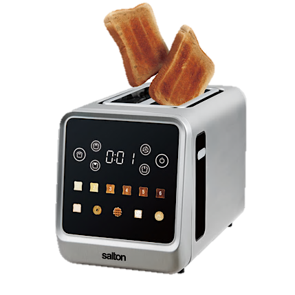 Salton Smart Touch 2-Slice Toaster-Toaster-DECOROLALA