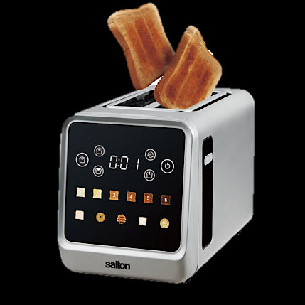 Salton Smart Touch Toaster - 2 Slice-Toaster-DECOROLALA