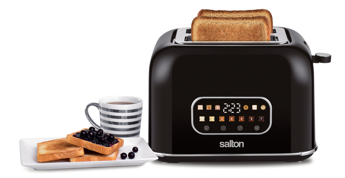 Salton Smart Touch Toaster 2-Slice-Toasters-DECOROLALA