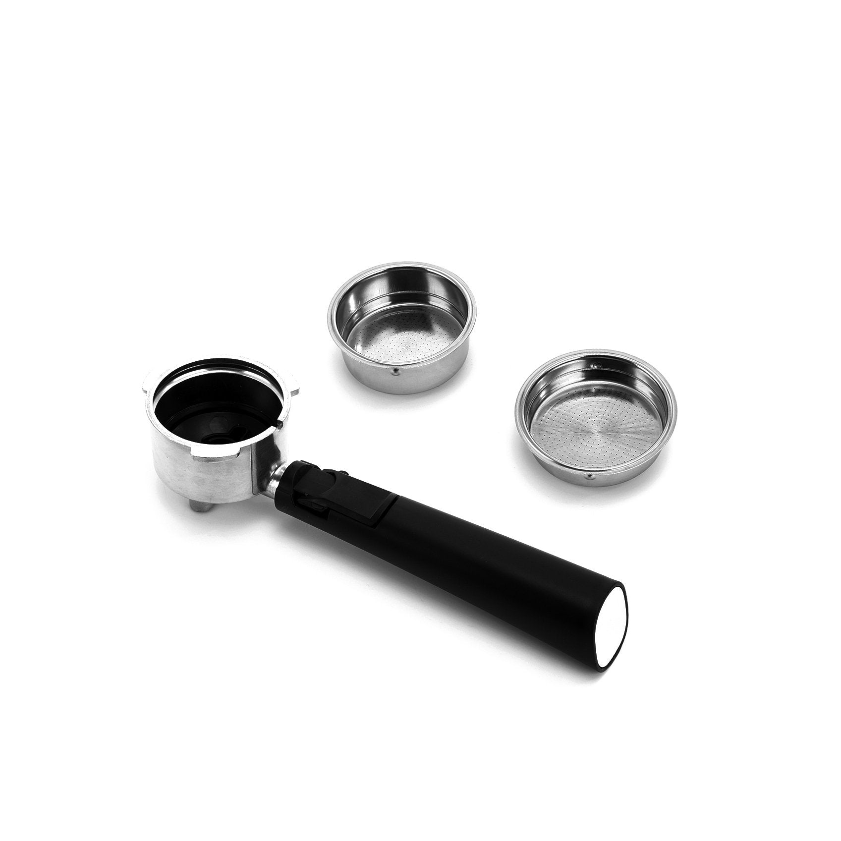 Salton Stainless Steel 3-In-1 Digital Espresso, Capuccino & Latte Machine-Espresso Machine-DECOROLALA