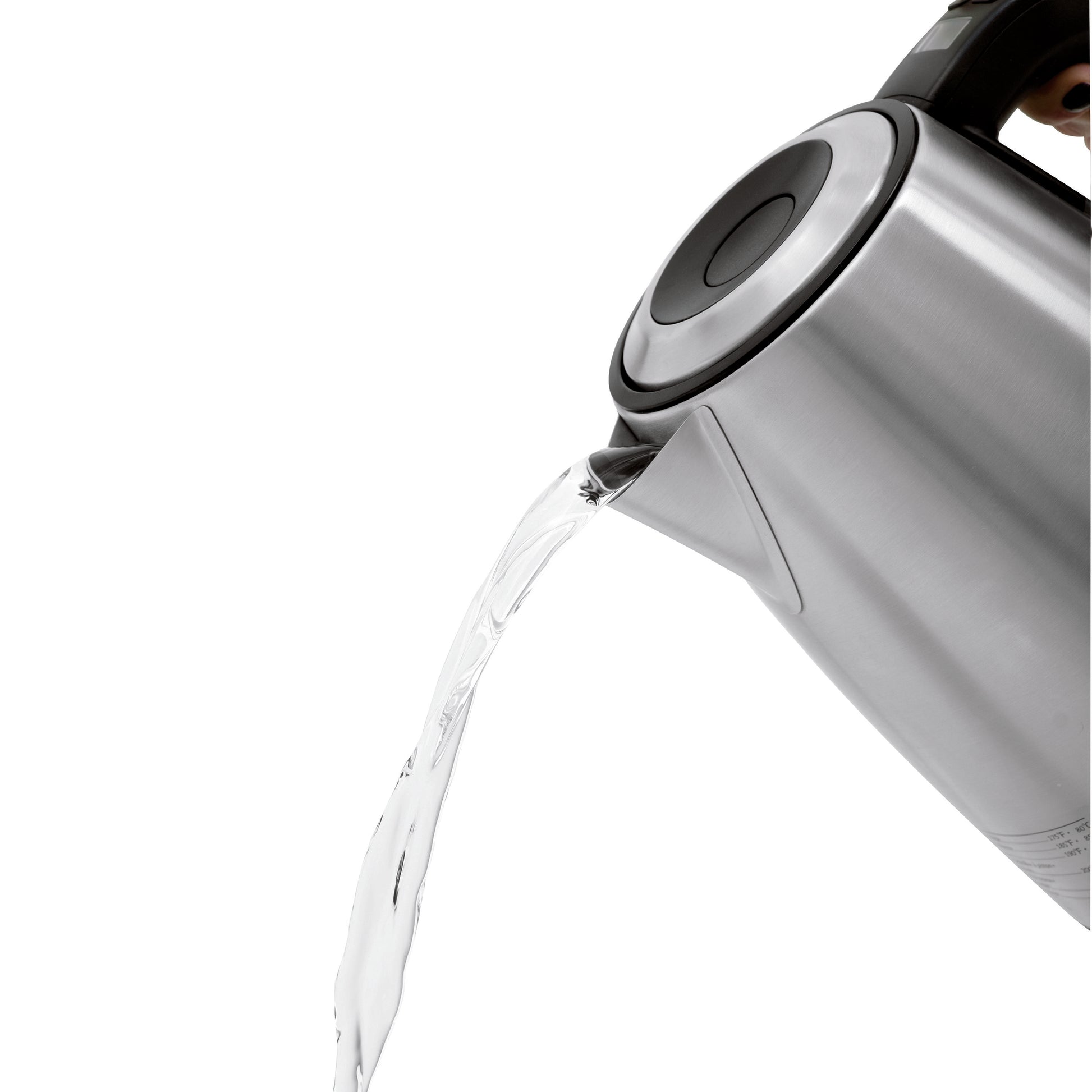 Salton Stainless Steel Digital Kettle 1.7L-Electric Kettle-DECOROLALA