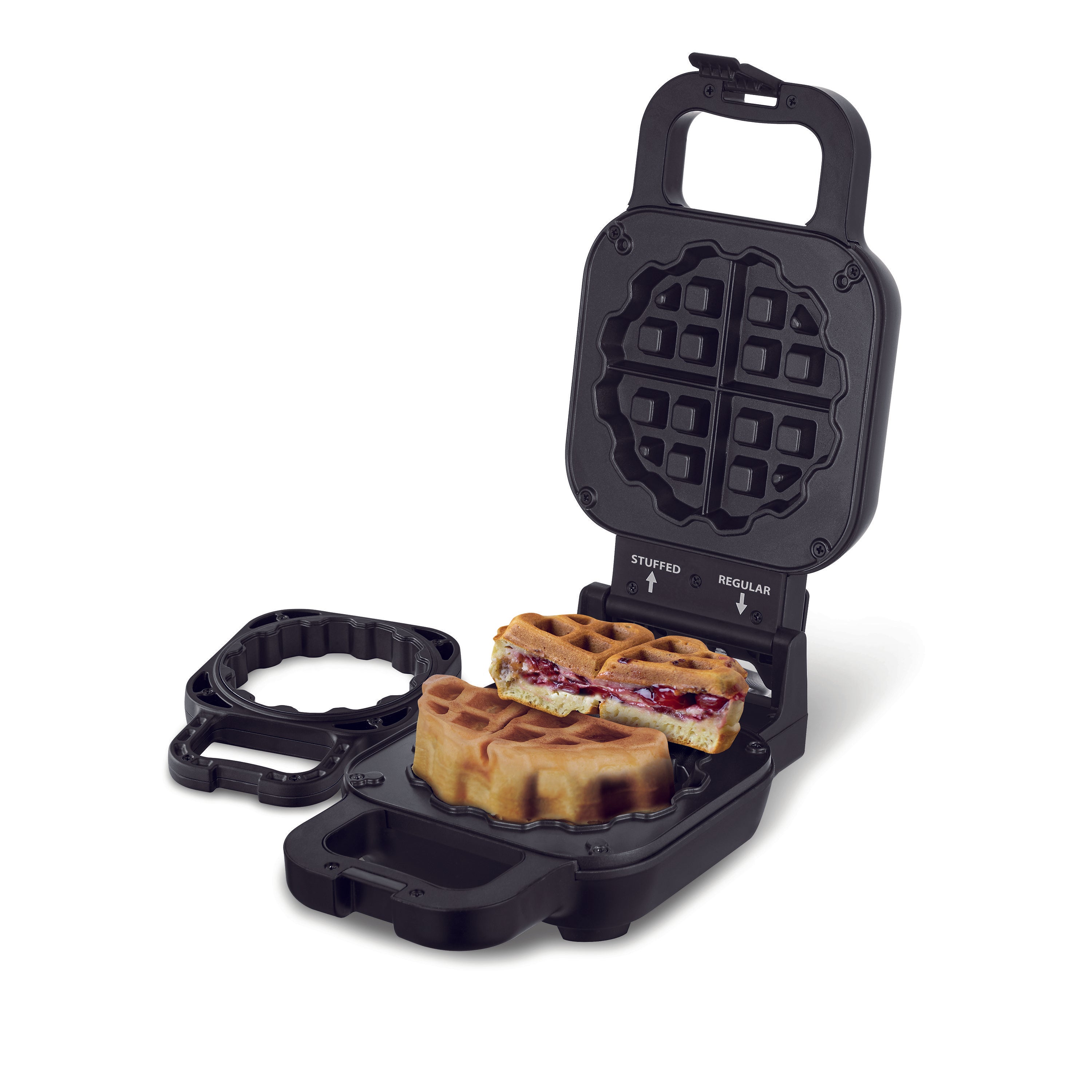 Salton Stuffed Belgian Waffle Maker-Waffle Irons-DECOROLALA