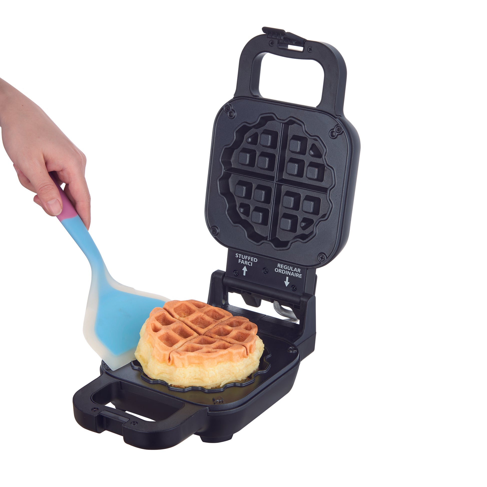 Salton Stuffed Belgian Waffle Maker-Waffle Irons-DECOROLALA