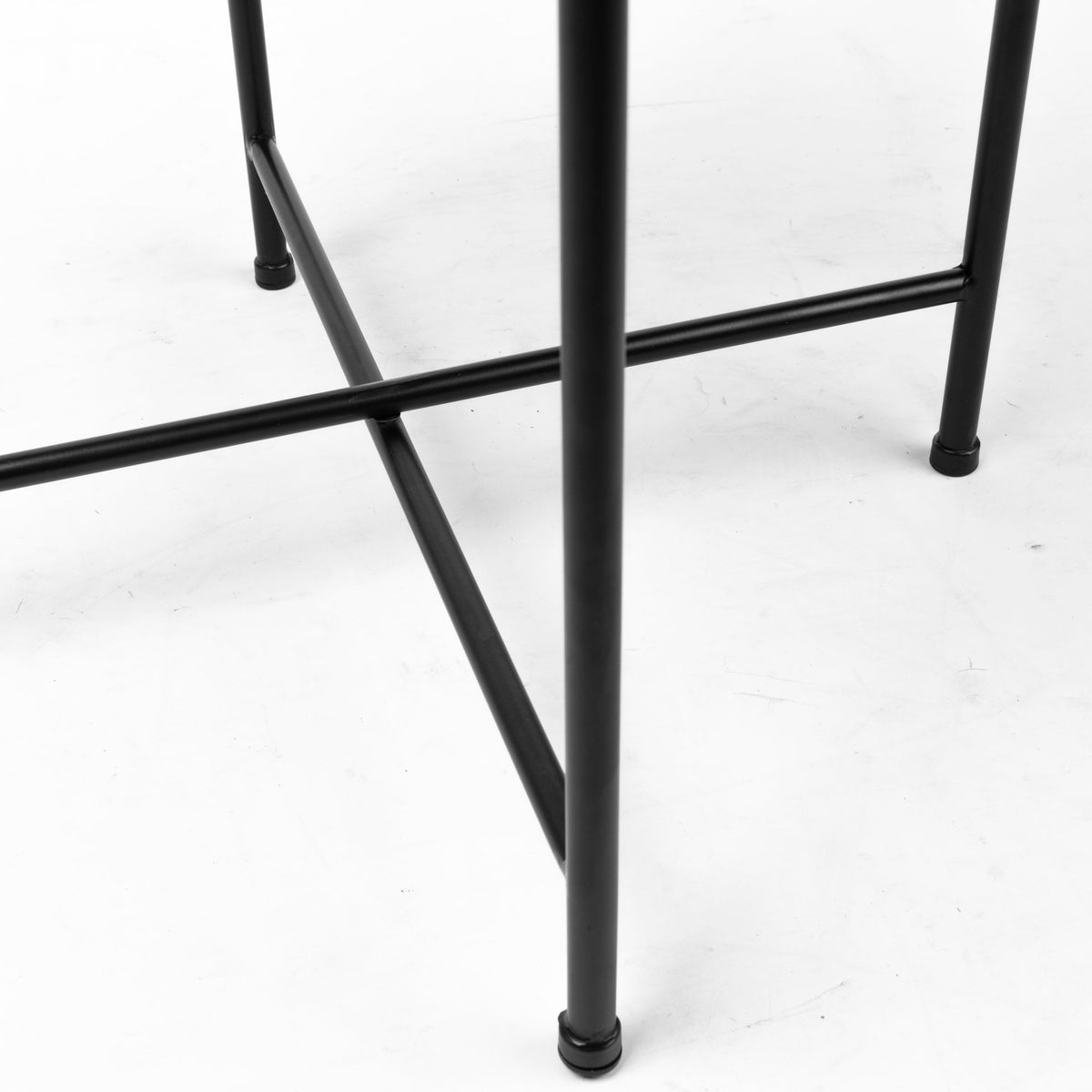 Samantha (Small) Black Mirror Top Accent Table-Accent Tables-DECOROLALA