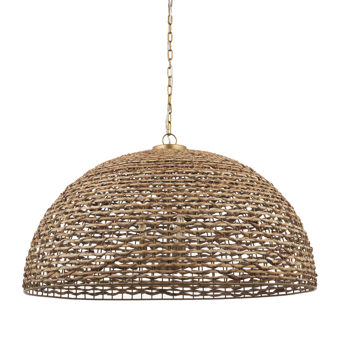 Sana Extra Large Watergrass 3-Light Pendant-Pendant Lights-DECOROLALA