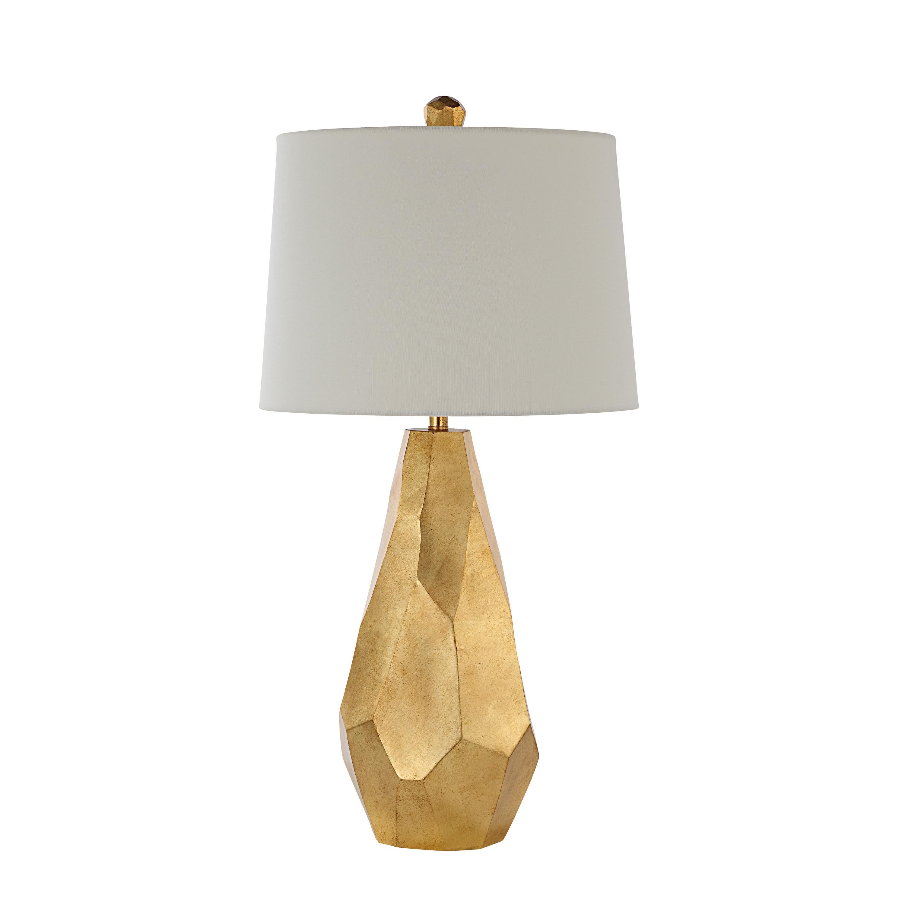 Sanae 33" Height Table Lamp, Gold-Table Lamp-DECOROLALA