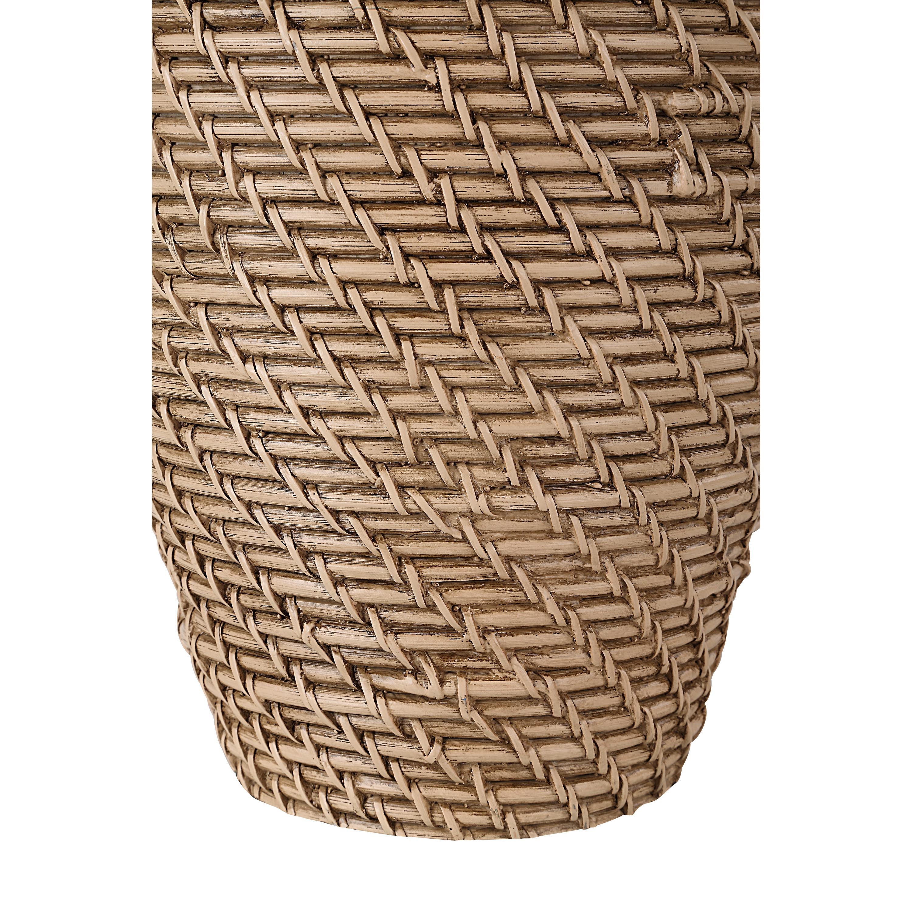 Santal 30" Table Lamp with Rattan Finish-Table Lamp-DECOROLALA