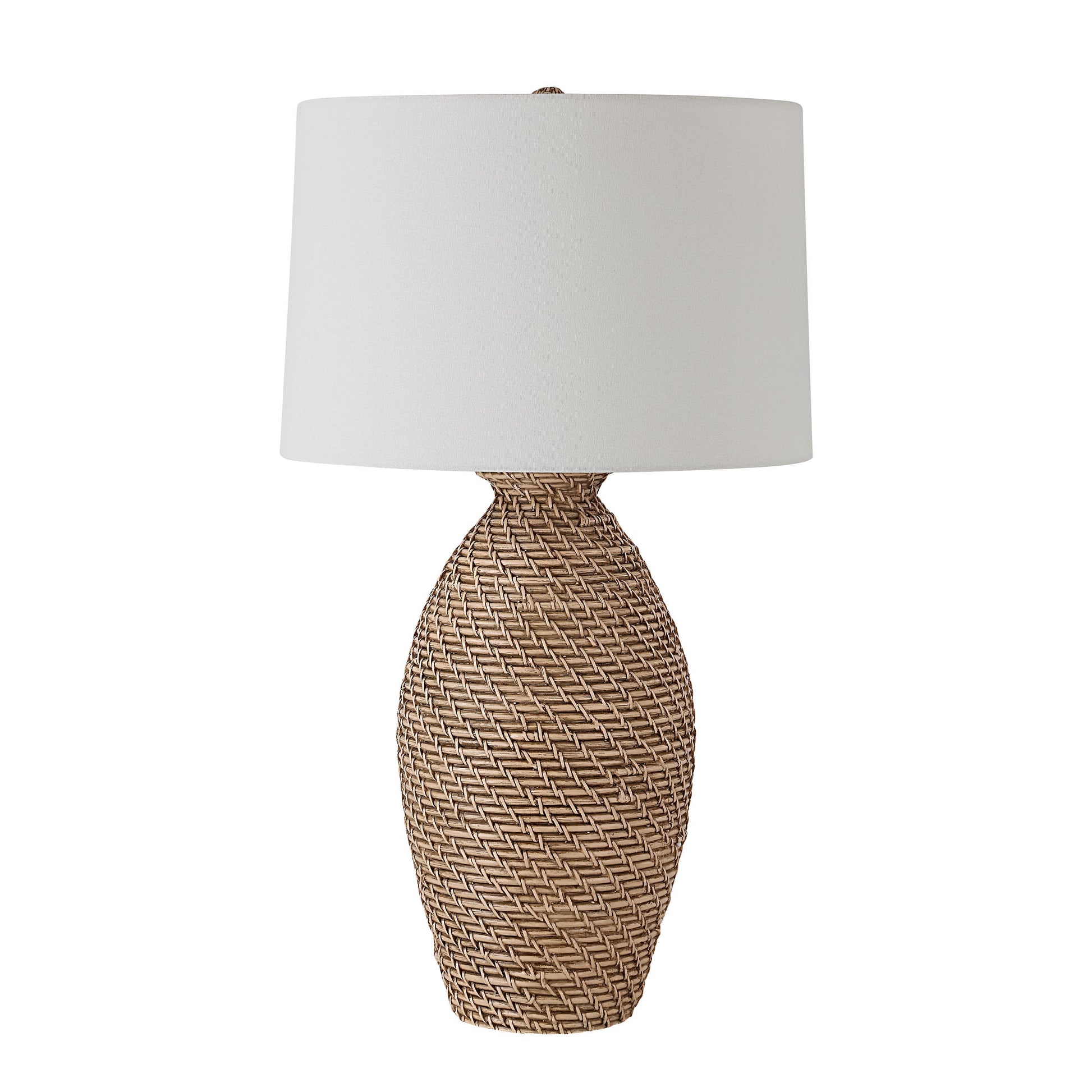 Santal 30" Table Lamp with Rattan Finish-Table Lamp-DECOROLALA
