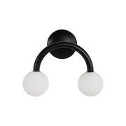 Santo 10.5" Height Wall Sconces, Matte Black-Wall Sconce-DECOROLALA