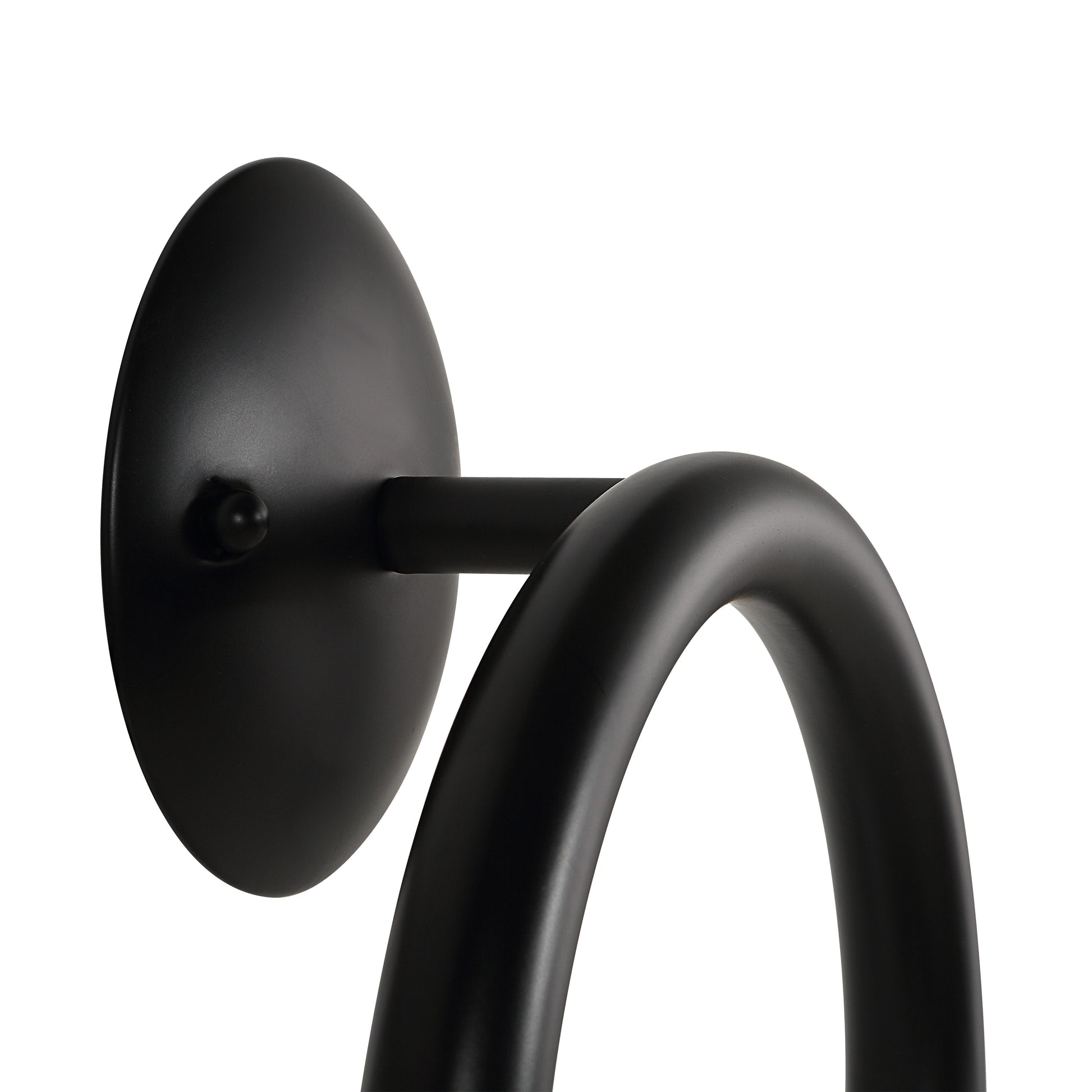 Santo 10.5" Wall Sconce Double Light Matte Black-Wall Sconce-DECOROLALA