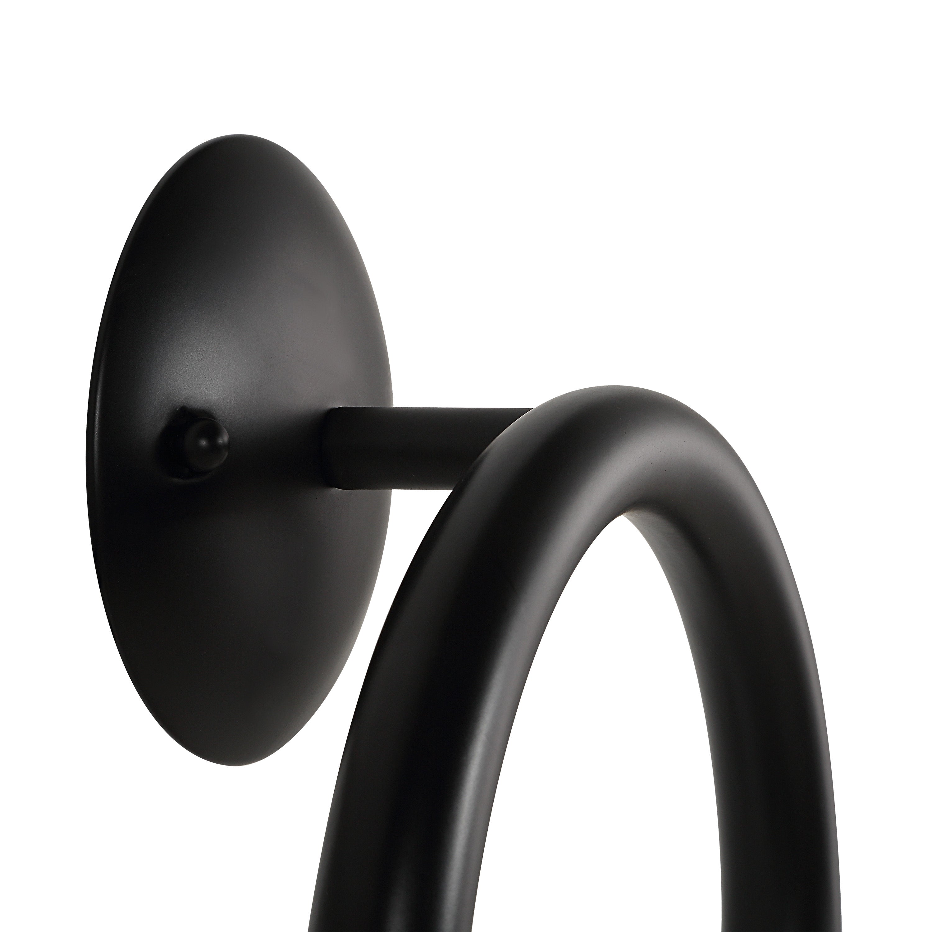 Santo 10.5" Wall Sconce Double Light Matte Black-Wall Sconce-DECOROLALA
