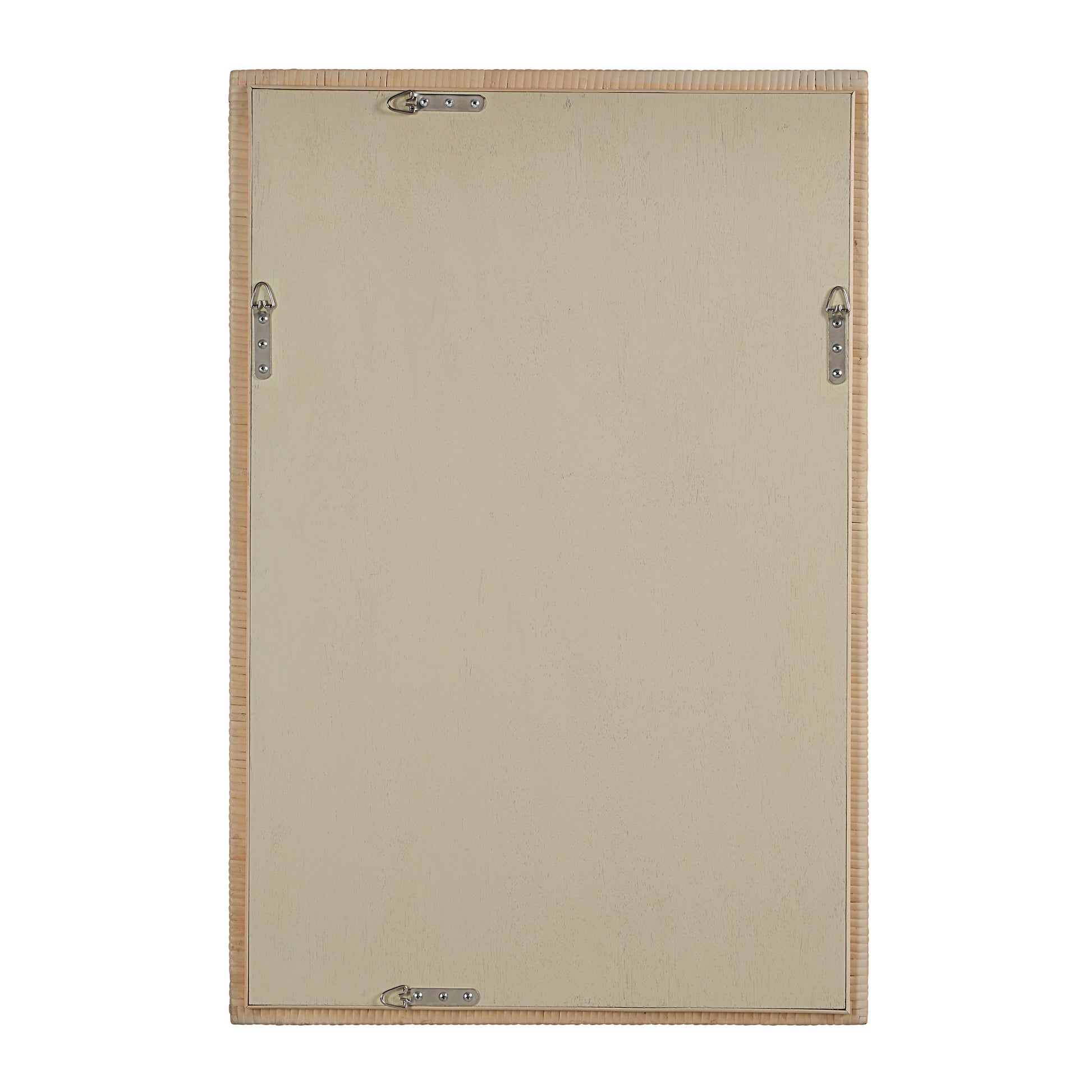 Sara 36" H x 24" W Wall Mirror, Brown-Mirror-DECOROLALA