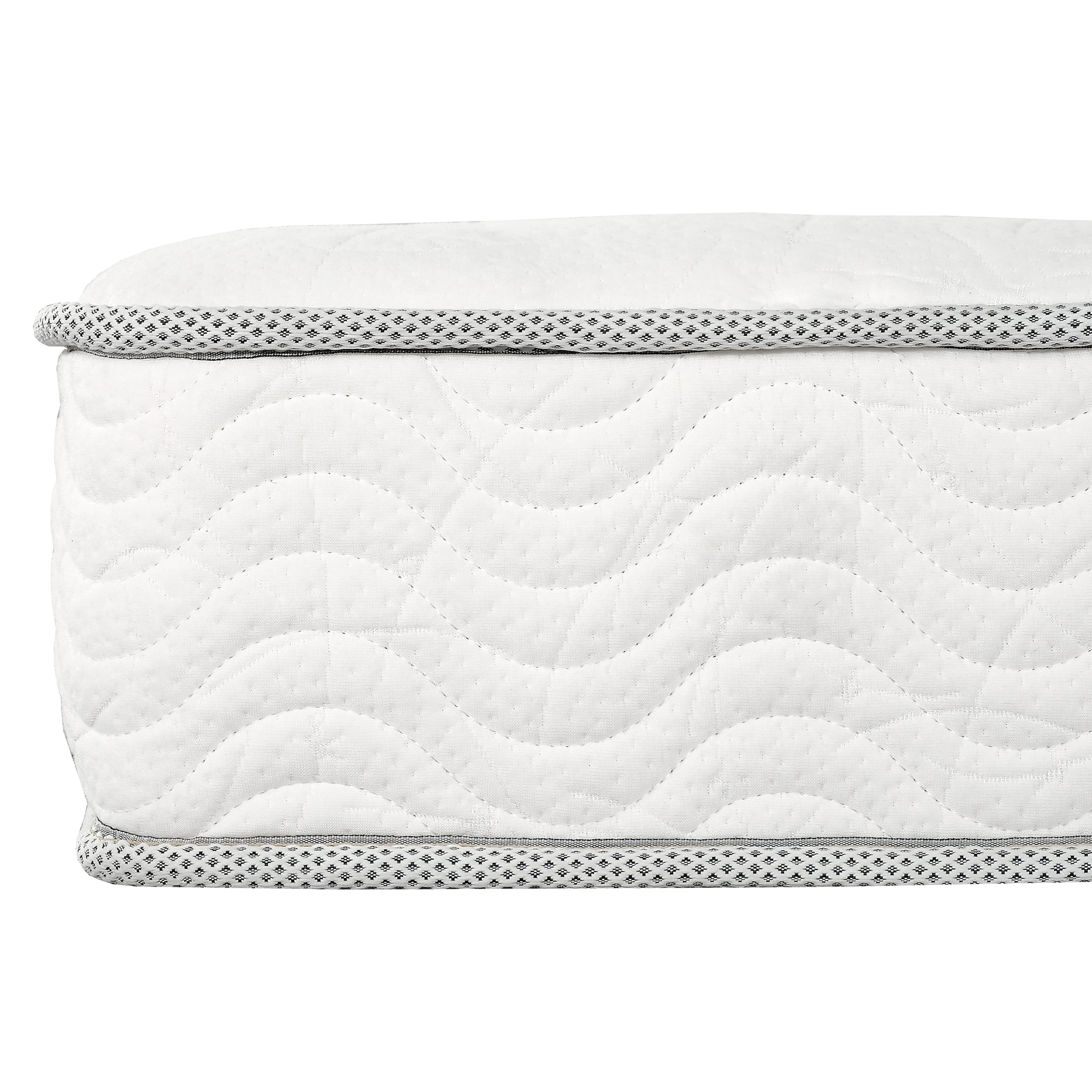 Saturn 8 in. Gel Foam Hybrid Mattress-Bedroom-DECOROLALA