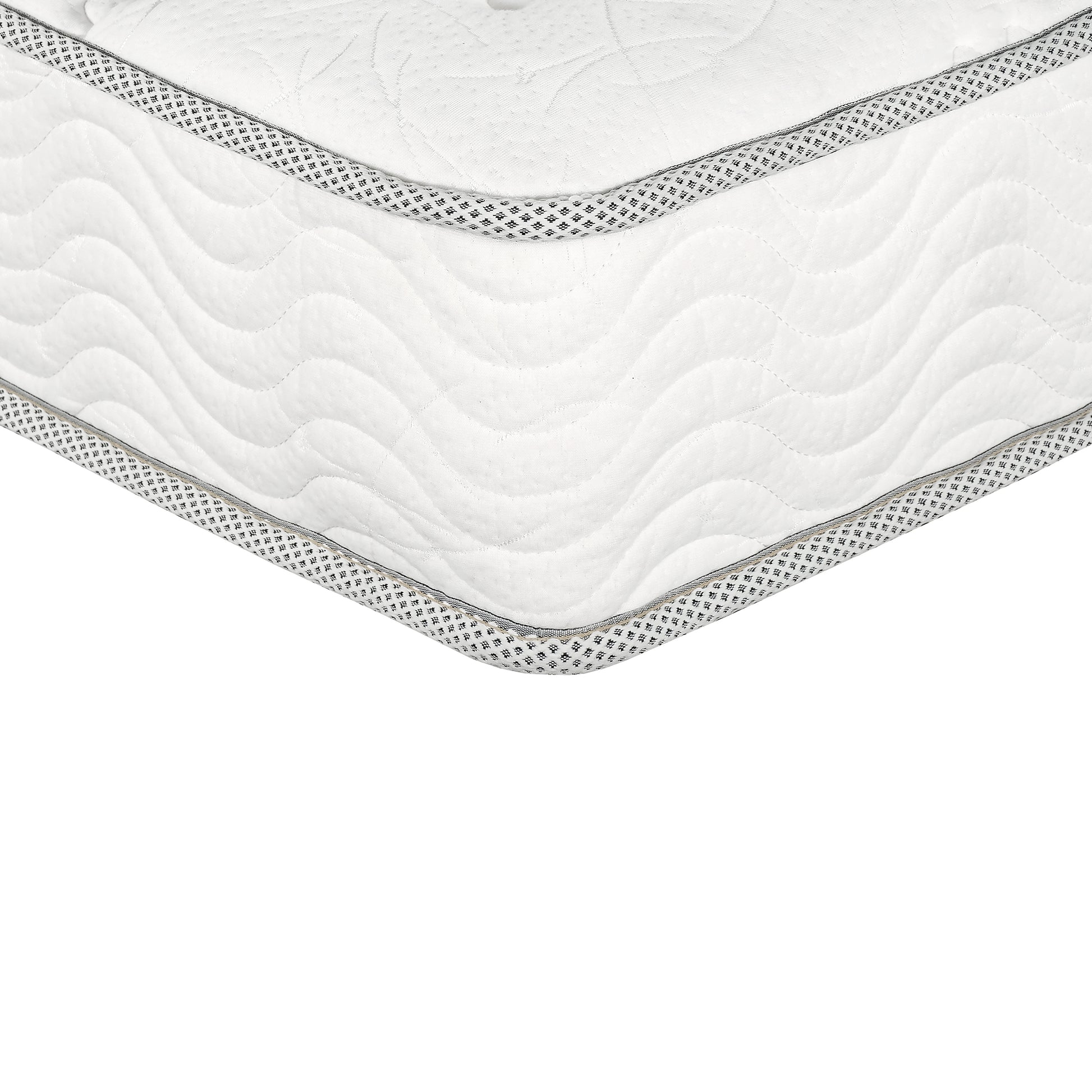 Saturn 8 in. Gel Foam Hybrid Mattress-Bedroom-DECOROLALA