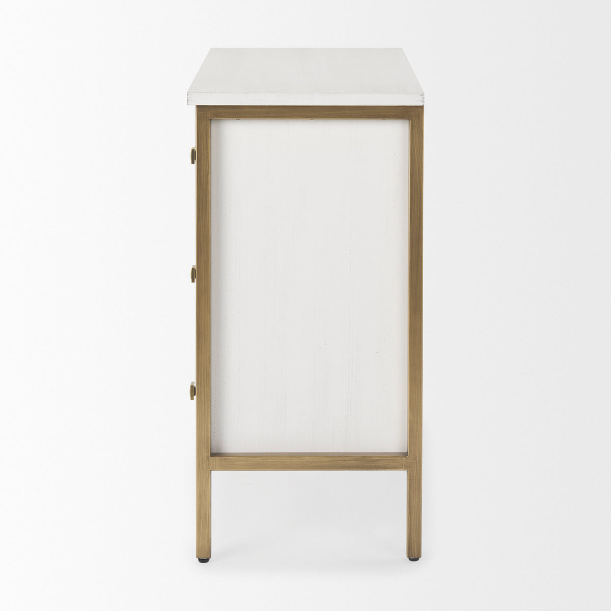 Savannah White Fir Veneer 3-Drawer Accent Cabinet-Accent Cabinets & Chests-DECOROLALA