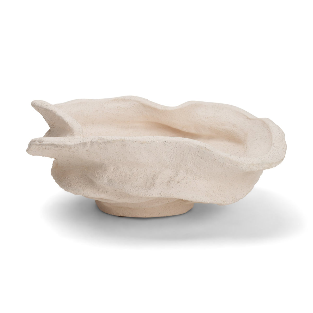Scala Textured Ceramic Organic Forms Decorative Bowl-Bowls-DECOROLALA