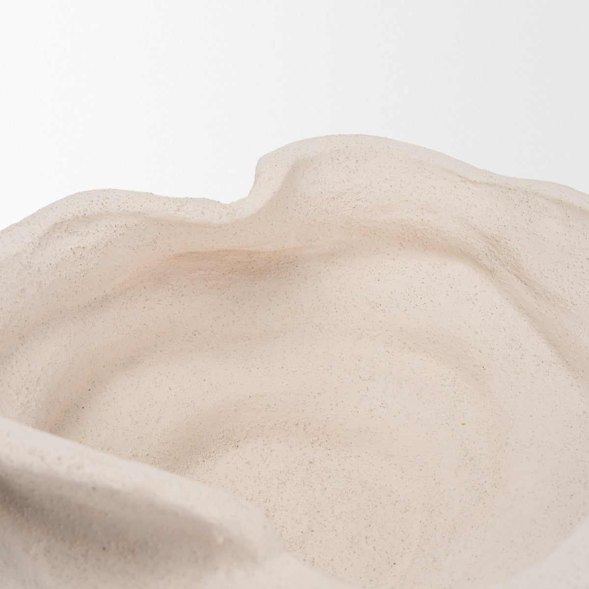 Scala Textured Ceramic Organic Forms Decorative Bowl-Bowls-DECOROLALA
