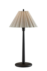 Scallop Table Lamp- Black-Lighting-DECOROLALA