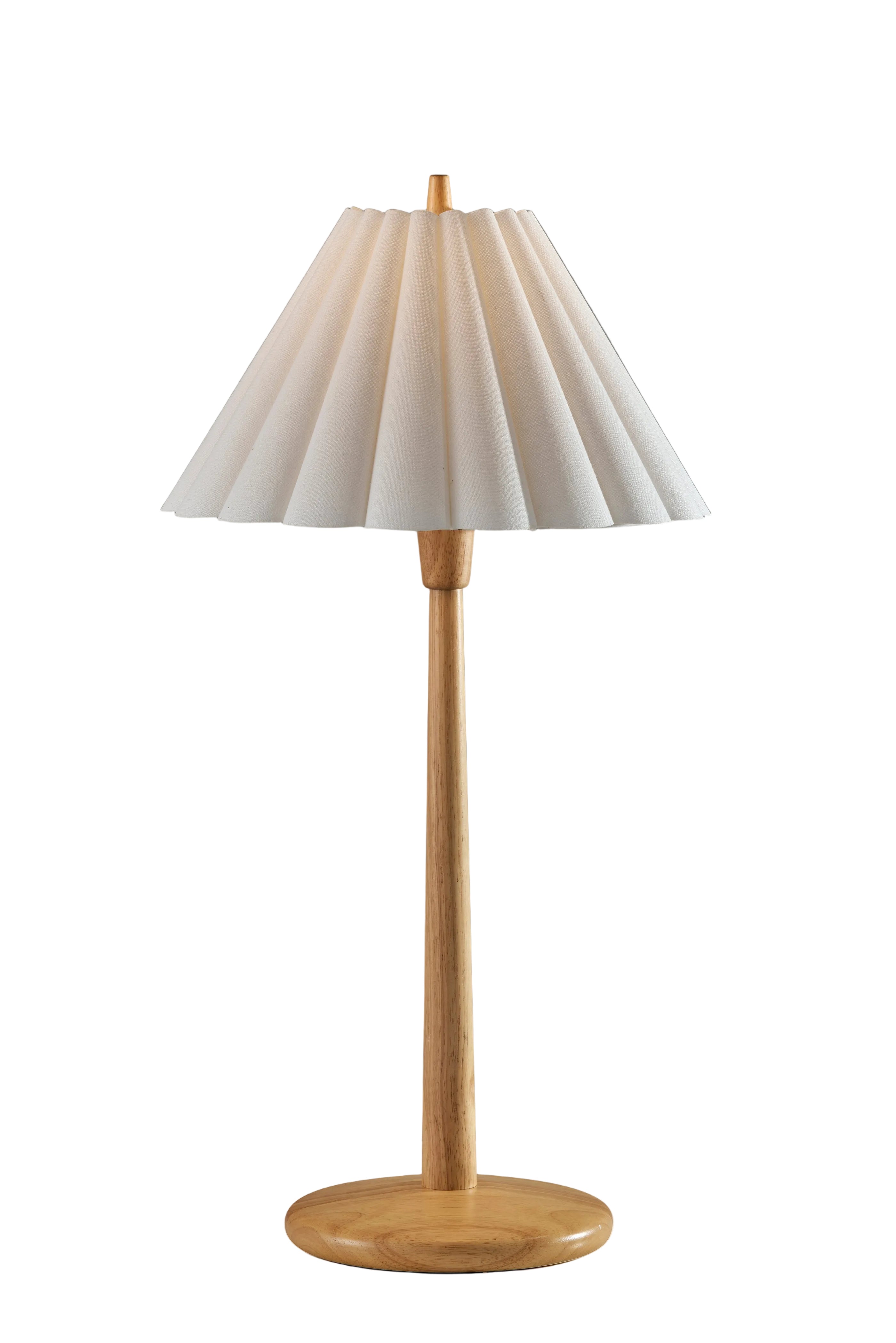 Scallop Table Lamp- Natural-Lighting-DECOROLALA
