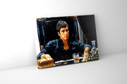 Scarface Tony Montana Canvas Print 48x36-Canvas Print-DECOROLALA