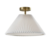Scarlet Flush Mount Antique Brass Ceiling Light-Lighting-DECOROLALA