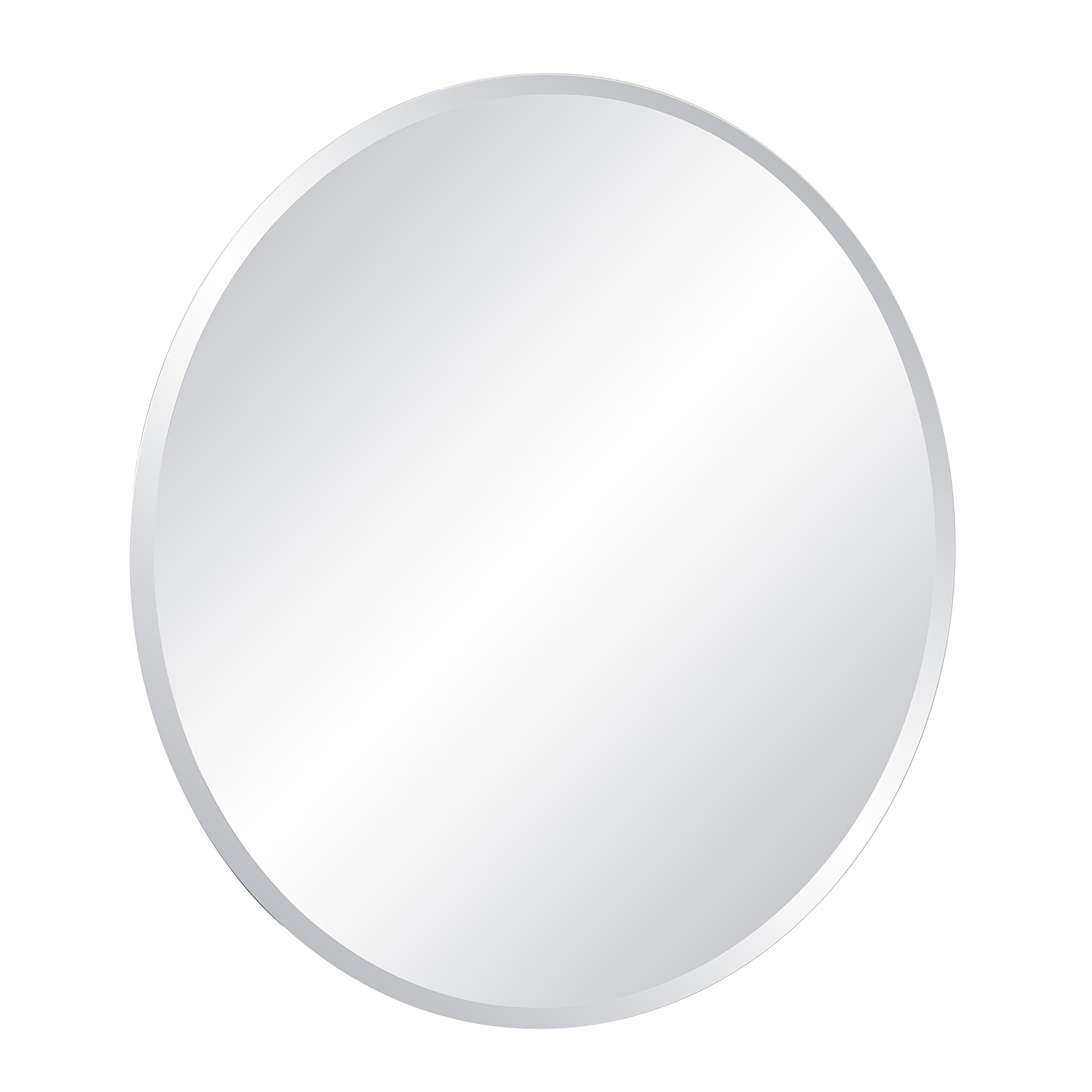 Scion 40" Tall Round Wall Mirror,-Mirror-DECOROLALA