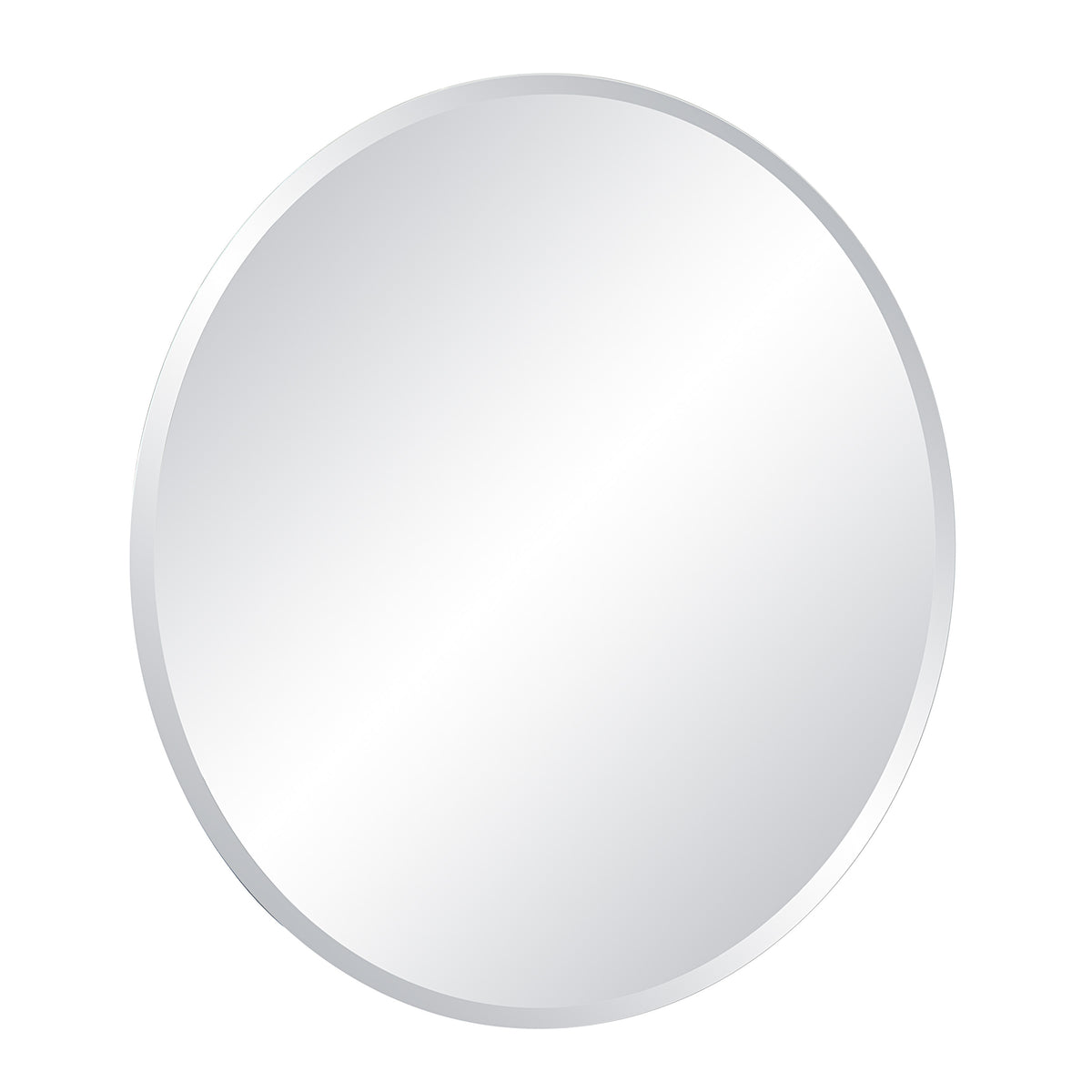 Scion 40" Tall Round Wall Mirror,-Mirrors-DECOROLALA