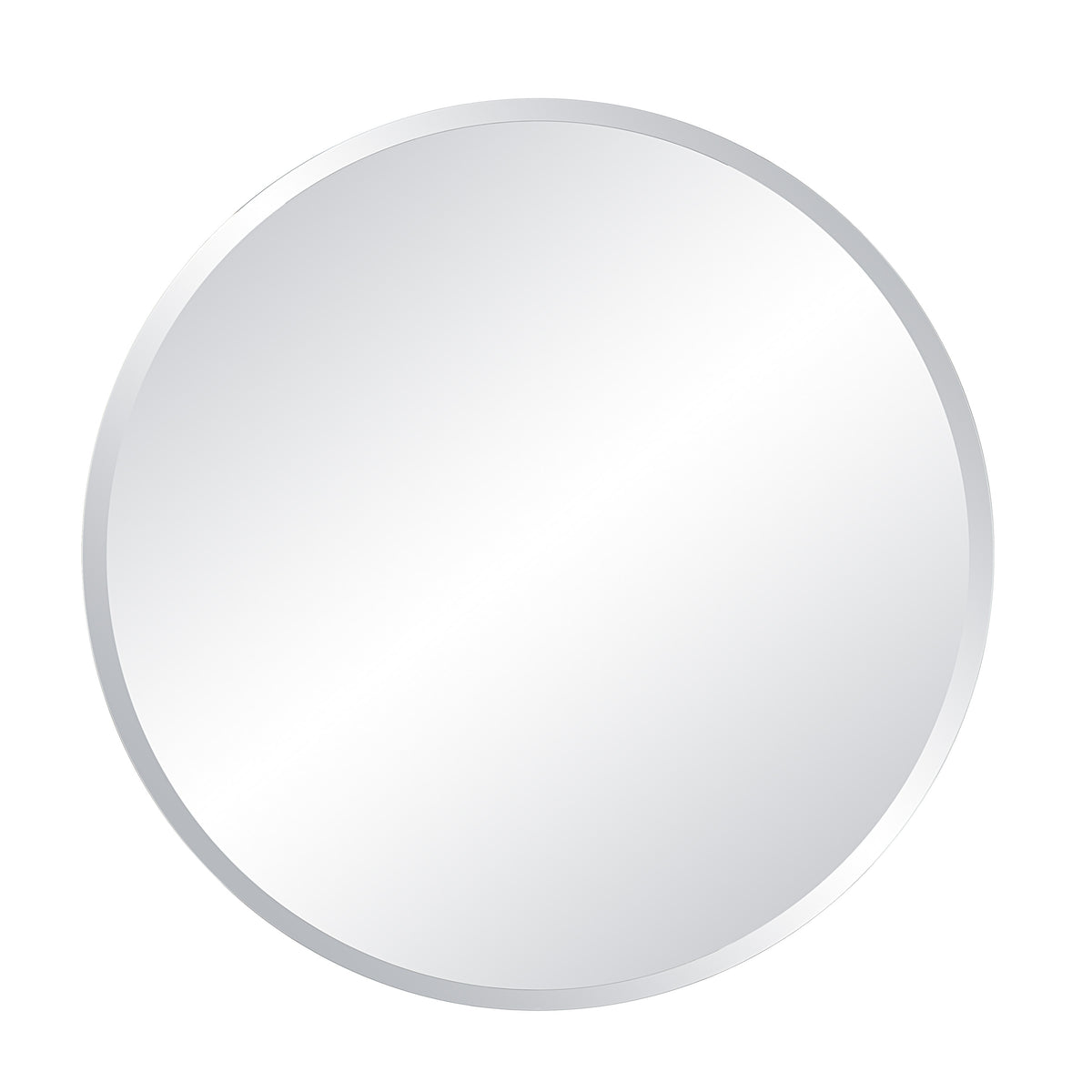 Scion 40" Tall Round Wall Mirror,-Mirrors-DECOROLALA