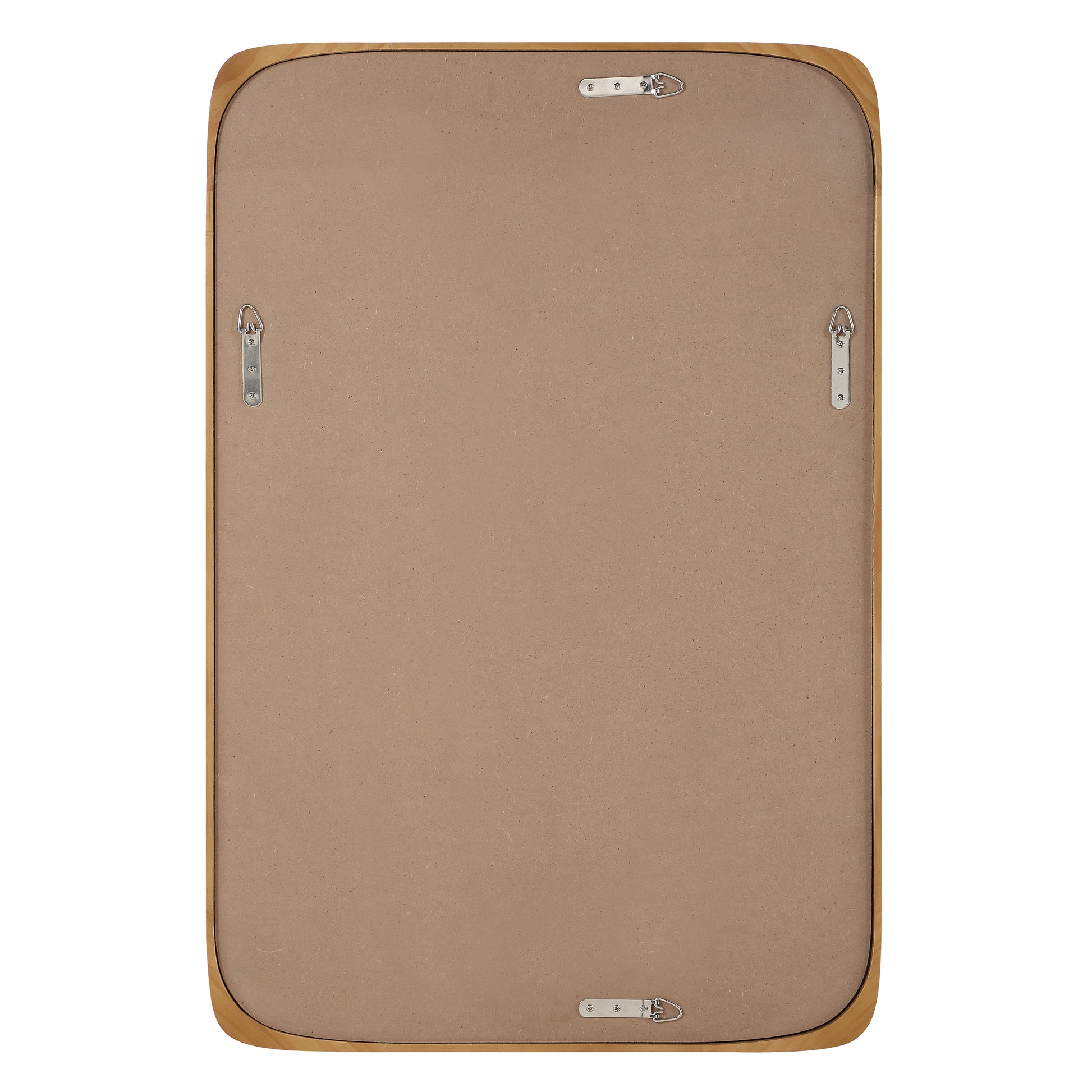 Scisto 36" H x 24" W Wall Mirror, Beige-Mirror-DECOROLALA