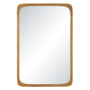 Scisto 36" H x 24" W Wall Mirror, Beige-Mirror-DECOROLALA