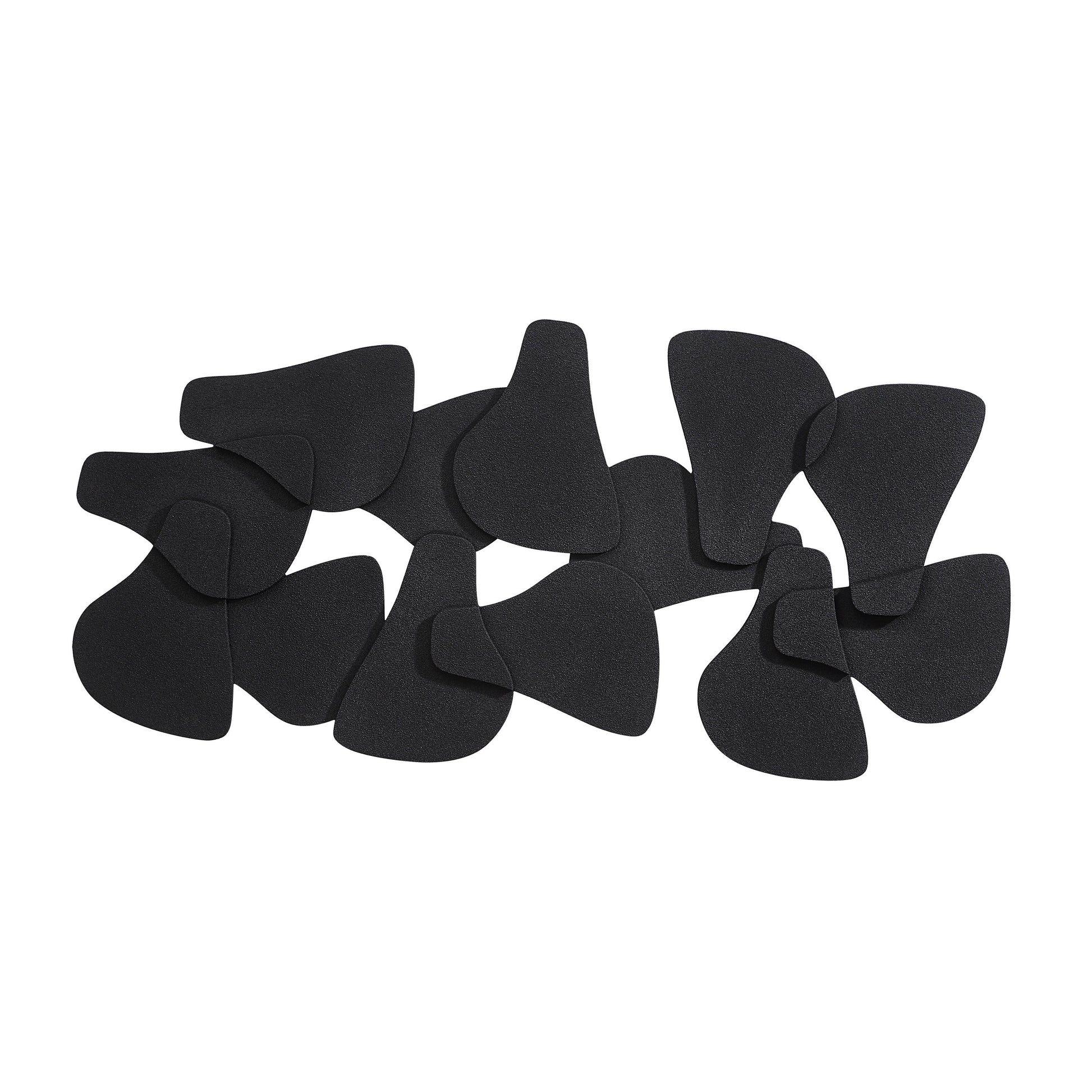 Scorpio 65" Wide Wall Decor, Texture Matte Black-Wall Art-DECOROLALA