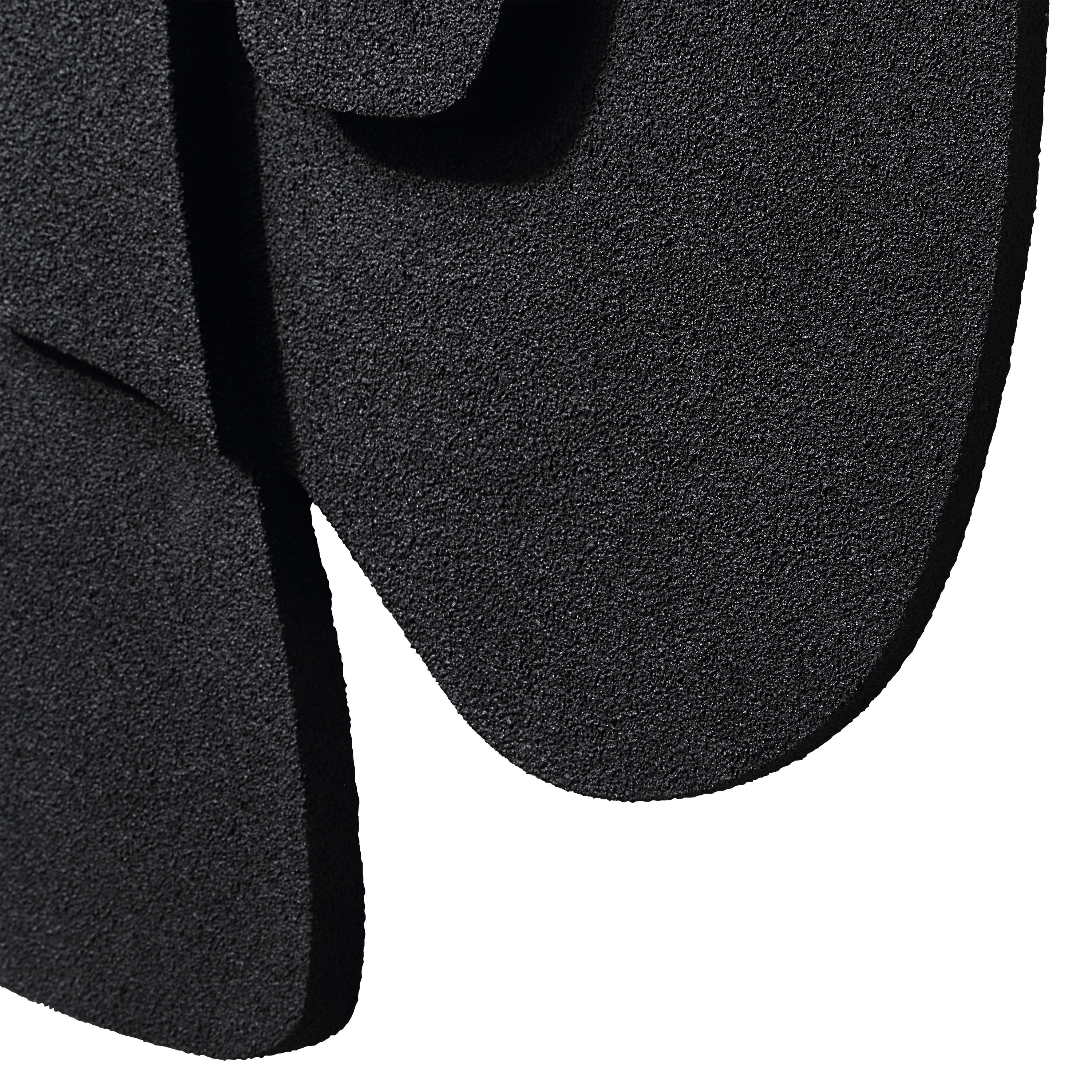 Scorpio 65" Wide Wall Decor, Texture Matte Black-Wall Art-DECOROLALA