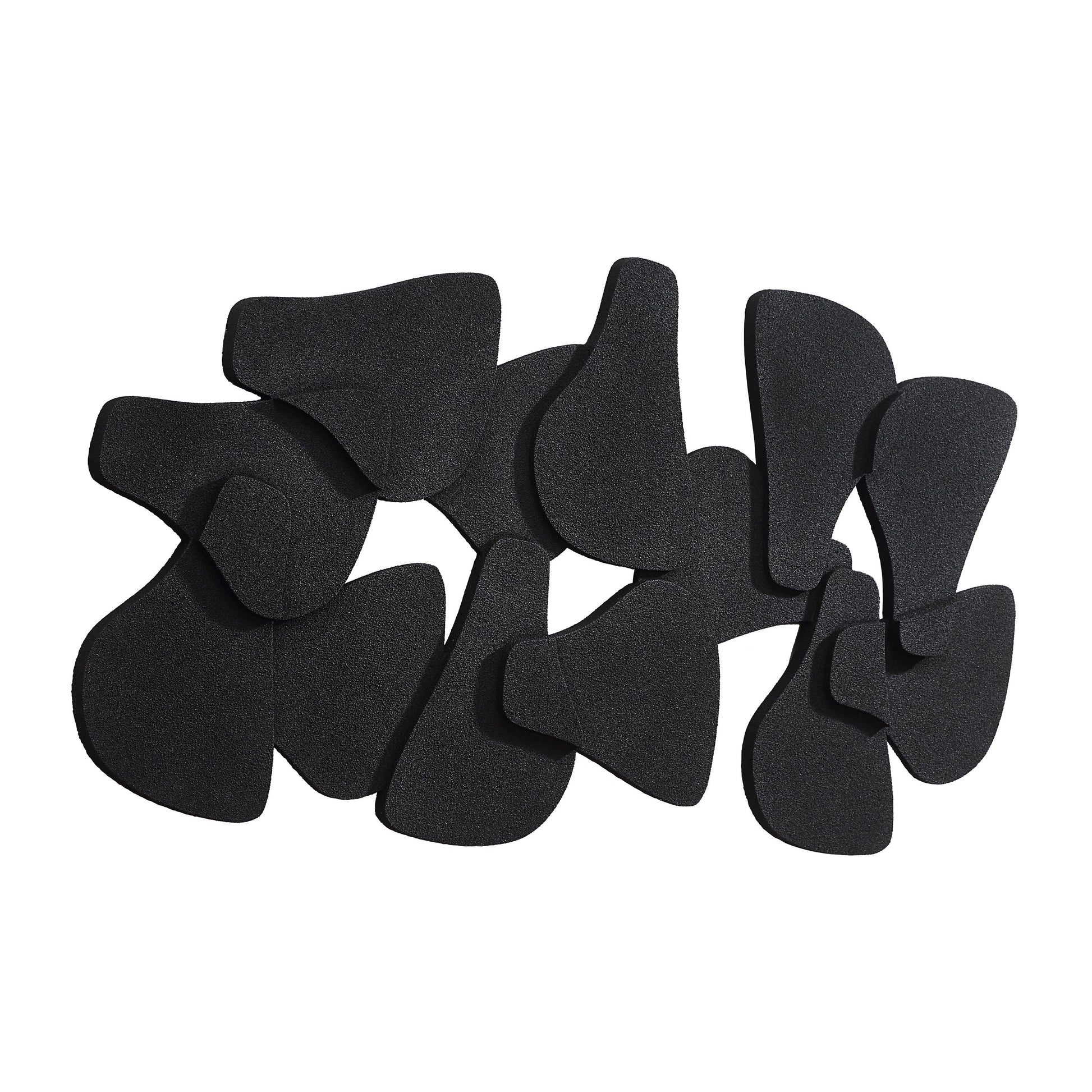 Scorpio 65" Wide Wall Decor, Texture Matte Black-Wall Art-DECOROLALA