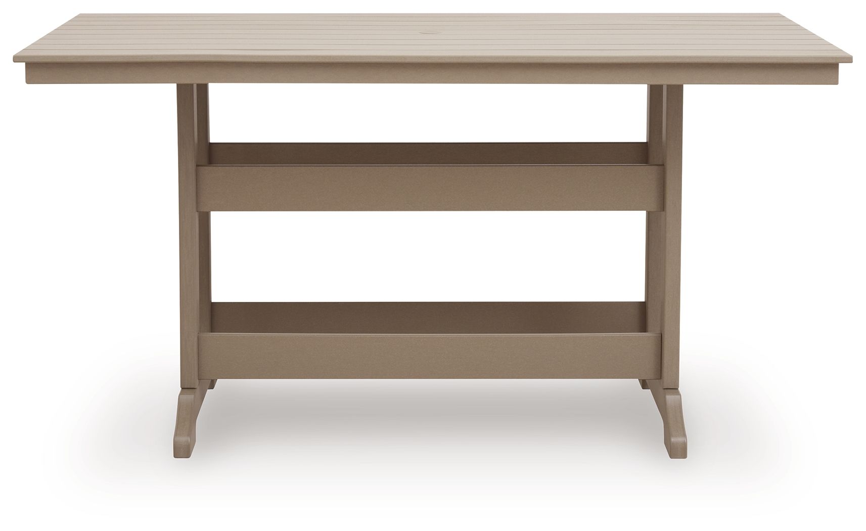 Seacliff Beach Counter Height Dining Table - Brown-Dining Tables-DECOROLALA