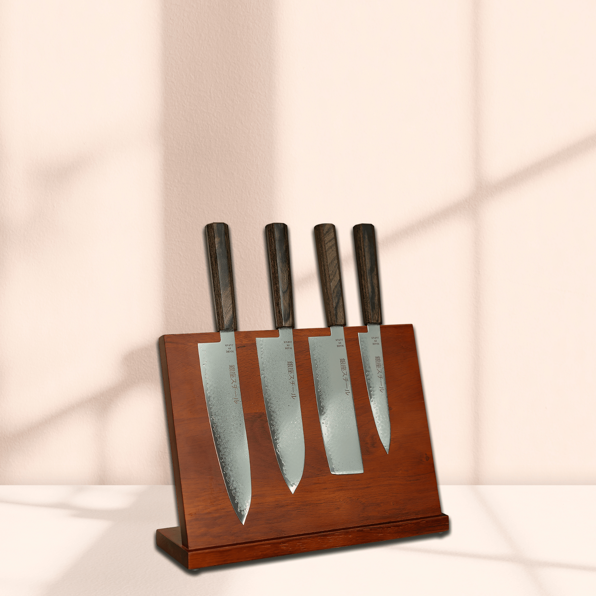 Seiry? (??) Five | 5-Piece Knife Set with Block-Knife Set-DECOROLALA