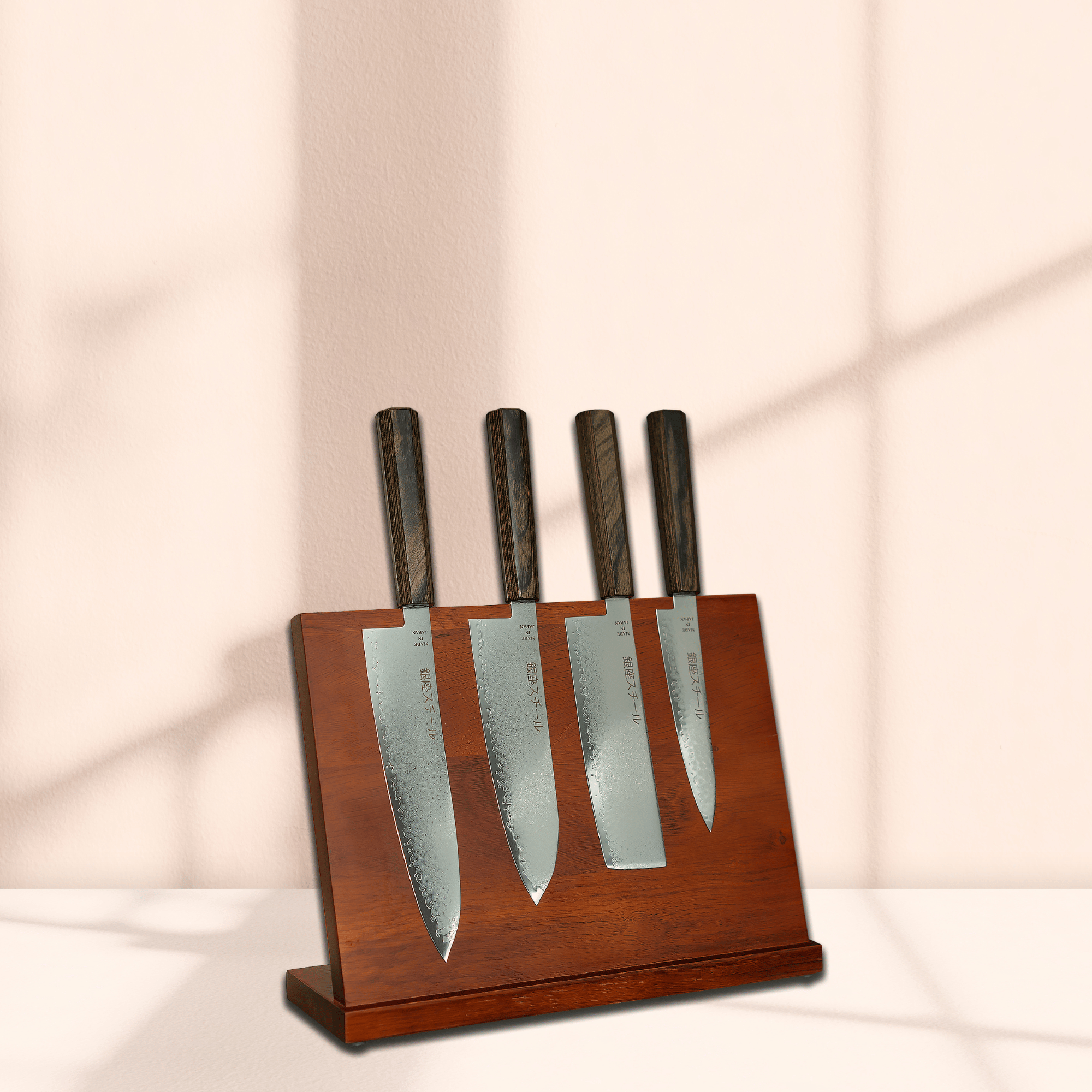 Seiry? (??) Five | 5-Piece Knife Set with Block-Knife Set-DECOROLALA