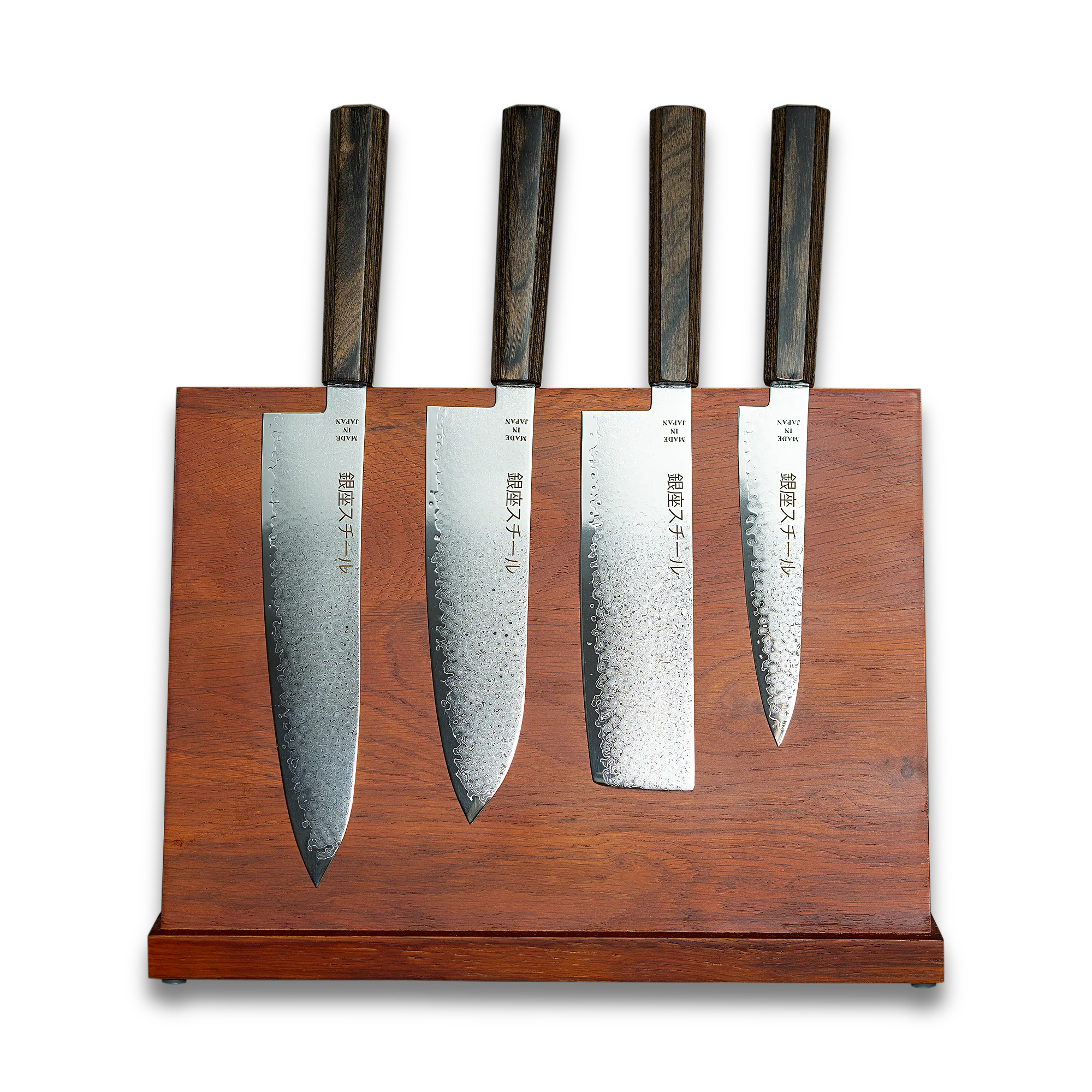 Seiry? (??) Five | 5-Piece Knife Set with Block-Knife Set-DECOROLALA