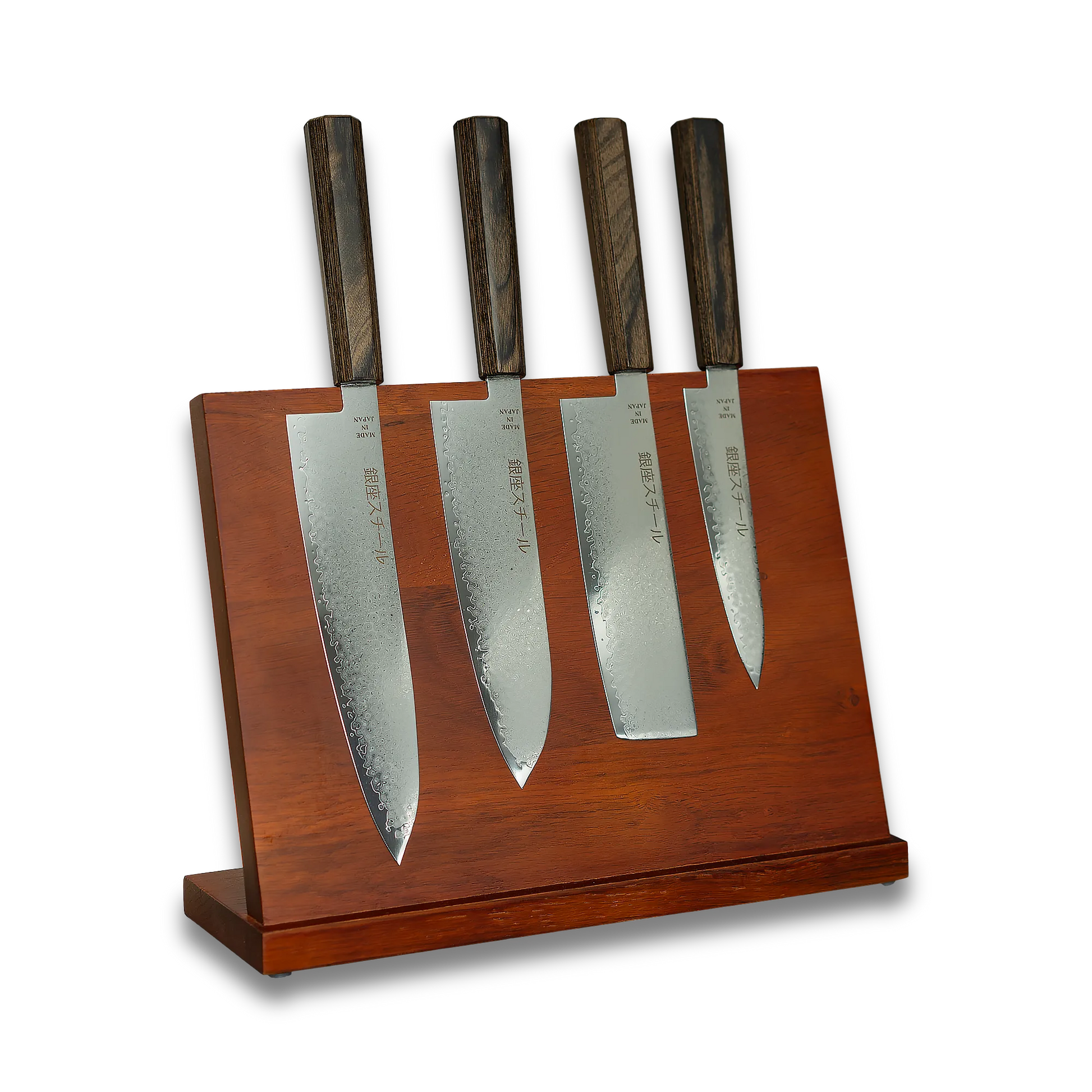 Seiry? (??) Five | 5-Piece Knife Set with Block-Knife Set-DECOROLALA