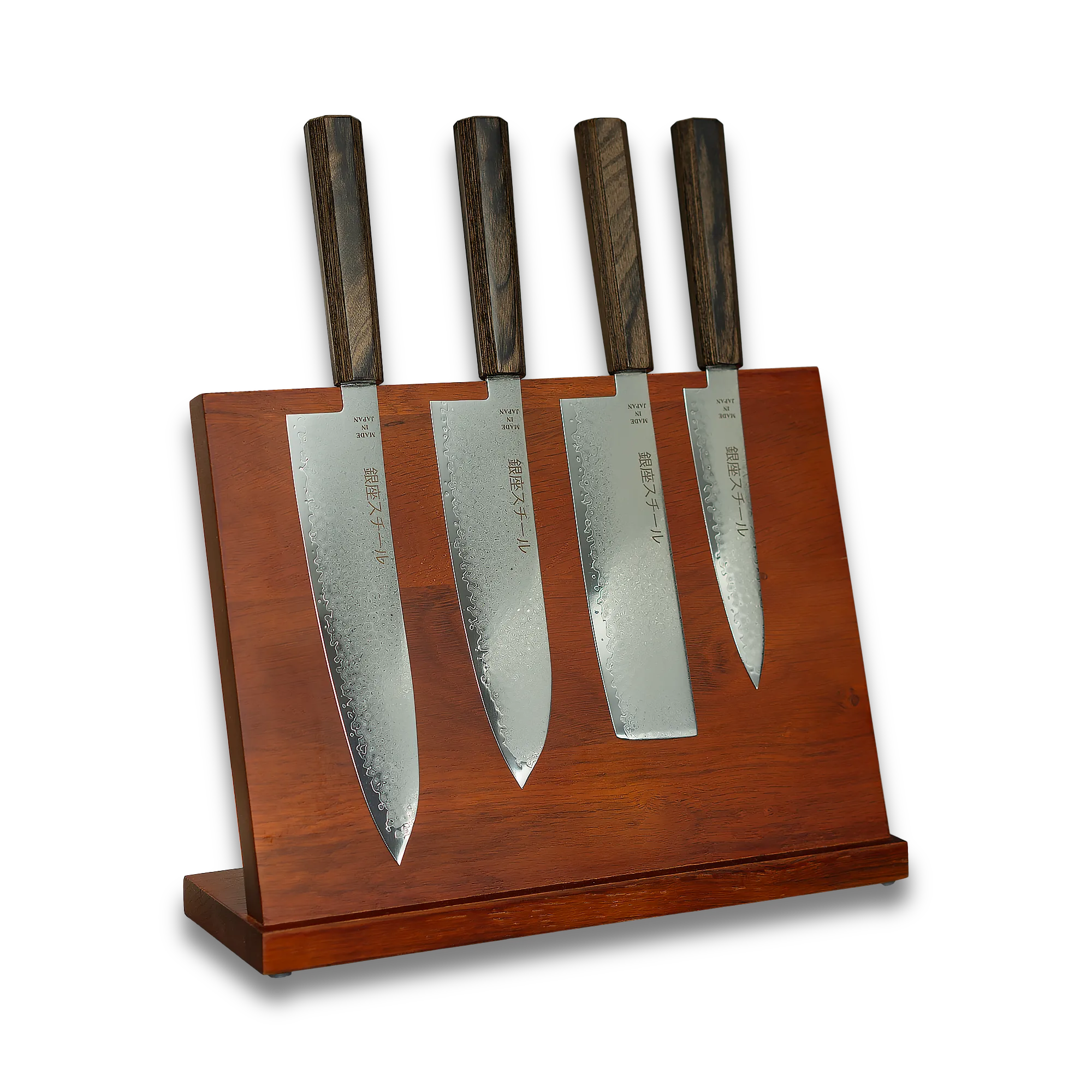 Seiry? (??) Five | 5-Piece Knife Set with Block-Knife Set-DECOROLALA