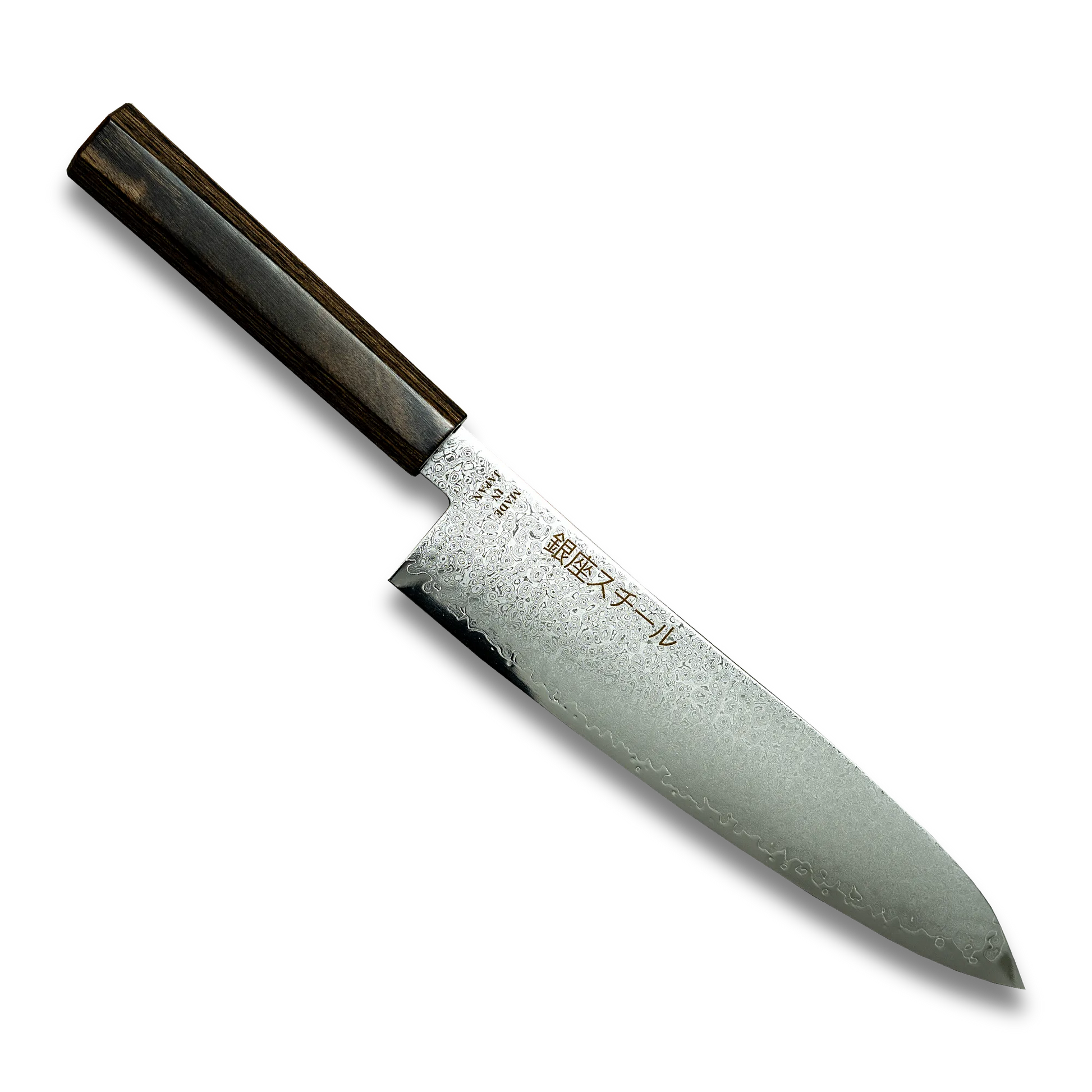 Seiryū (青龍) Series - Gyuto Knife 210mm VG10 Damascus steel-0