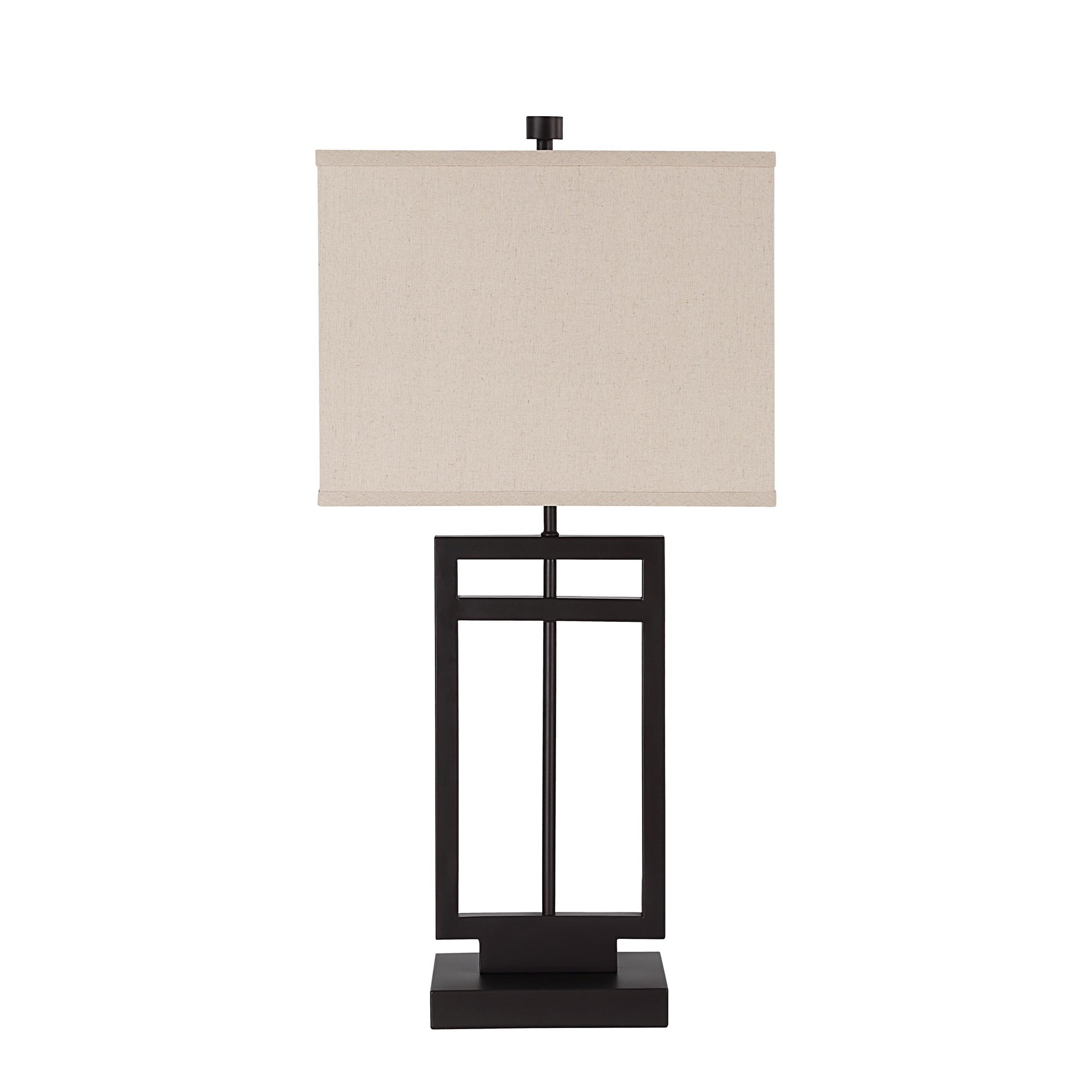 Sendai 30.5" Height Table Lamp, Brown-Table Lamp-DECOROLALA