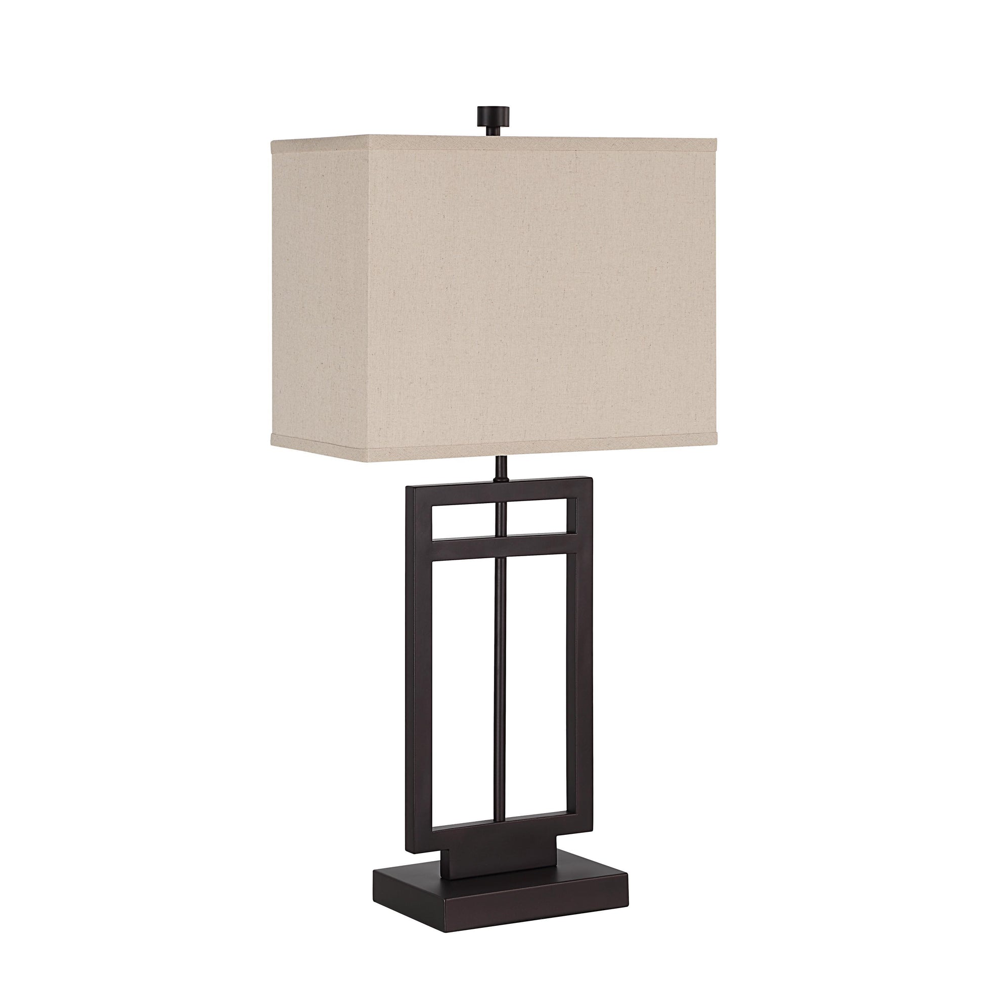 Sendai 30.5" Height Table Lamp, Brown-Table Lamp-DECOROLALA