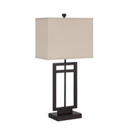 Sendai 30.5" Table Lamp, Bronze-Table Lamp-DECOROLALA