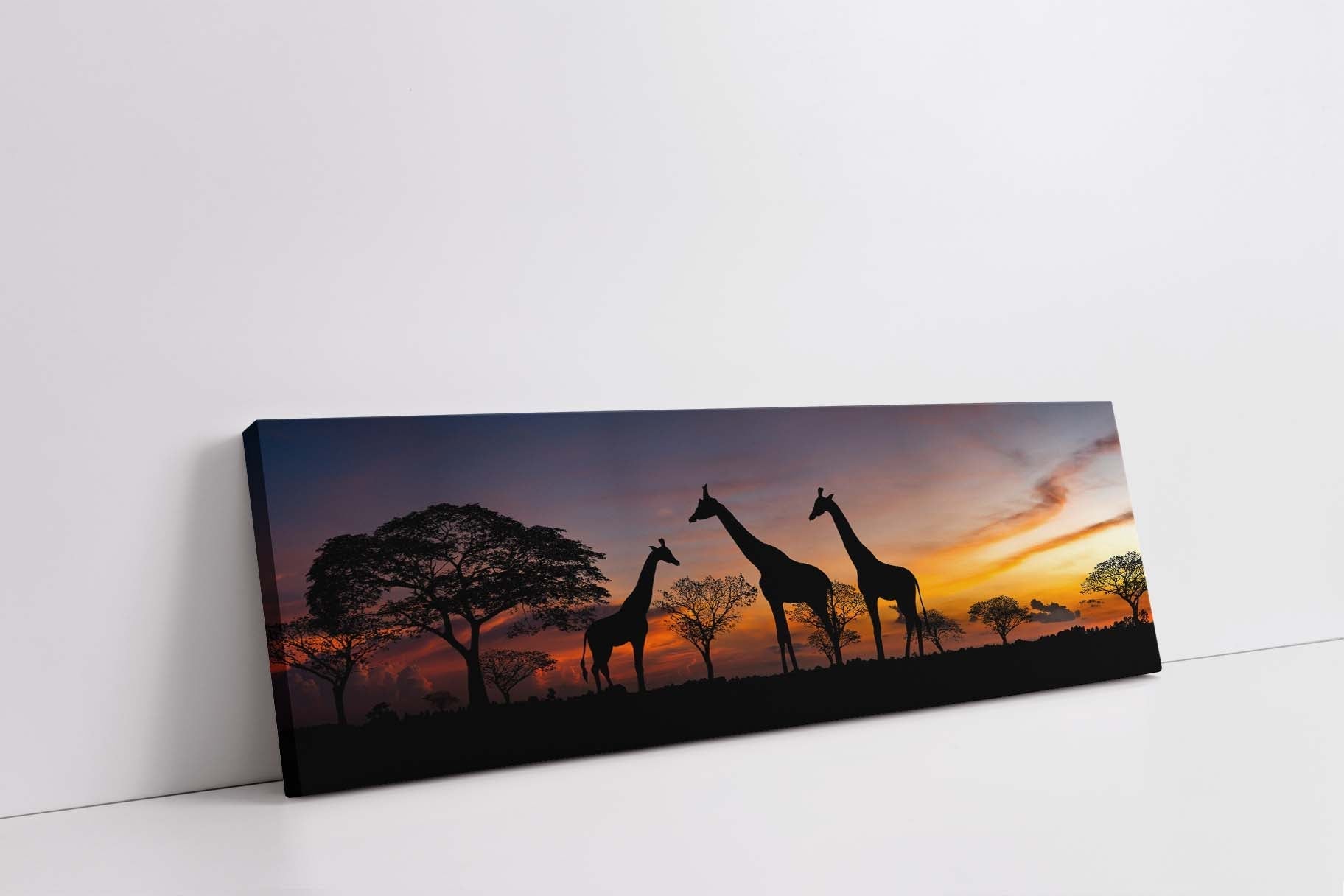 Serengeti African Landscape Canvas 72x24-Print-DECOROLALA