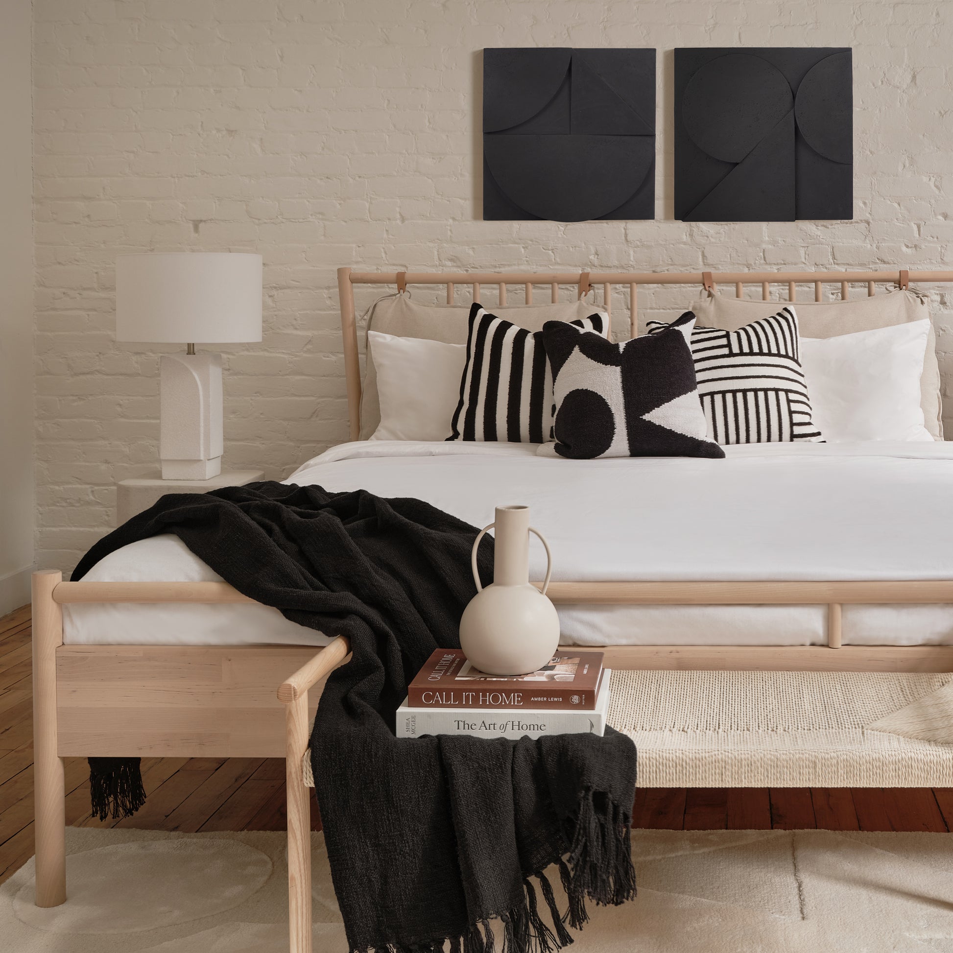 Serino 24" Wide Wall Decor, Black-Wall Art-DECOROLALA